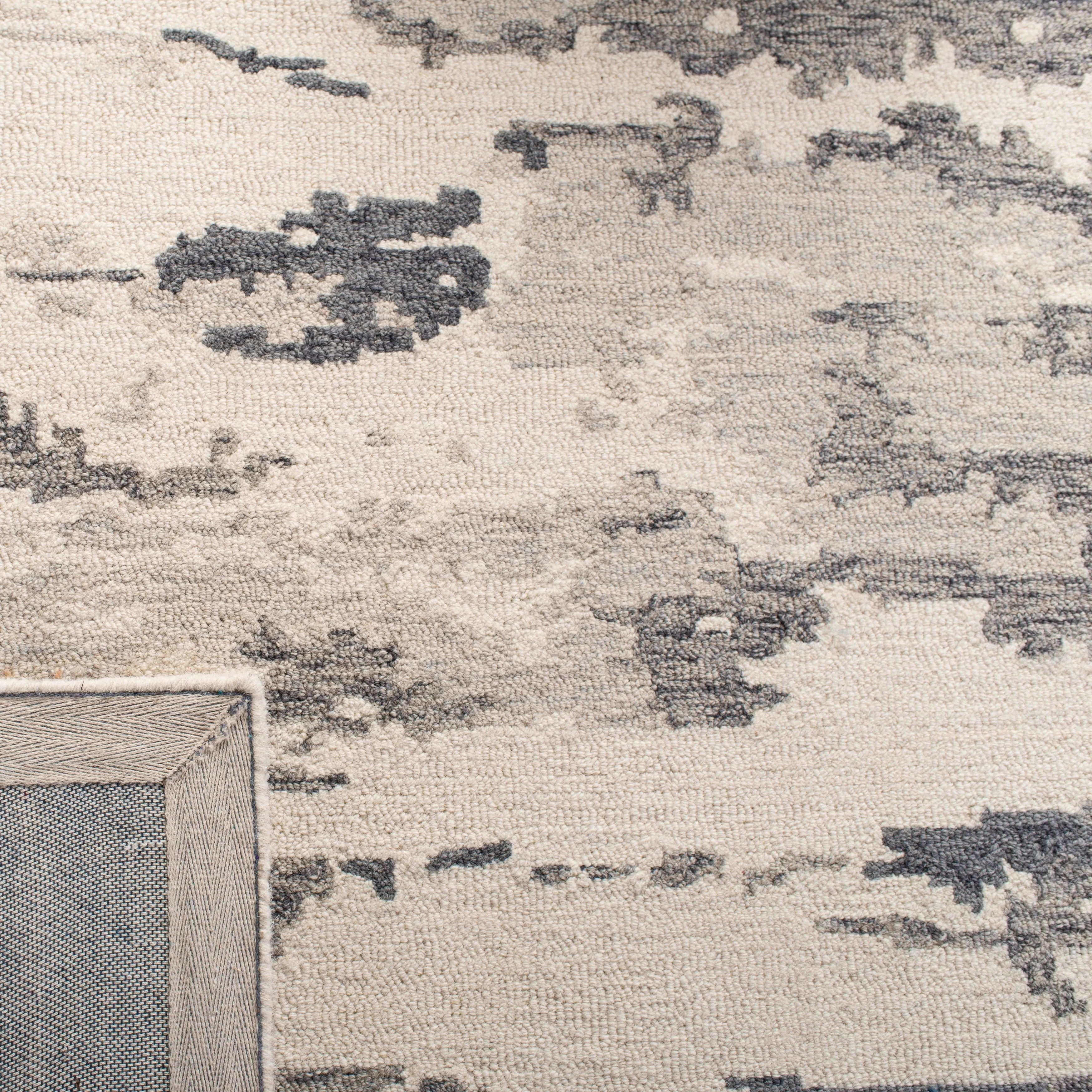 SAFAVIEH Handmade Abstract Kotoko Contemporary Wool Rug