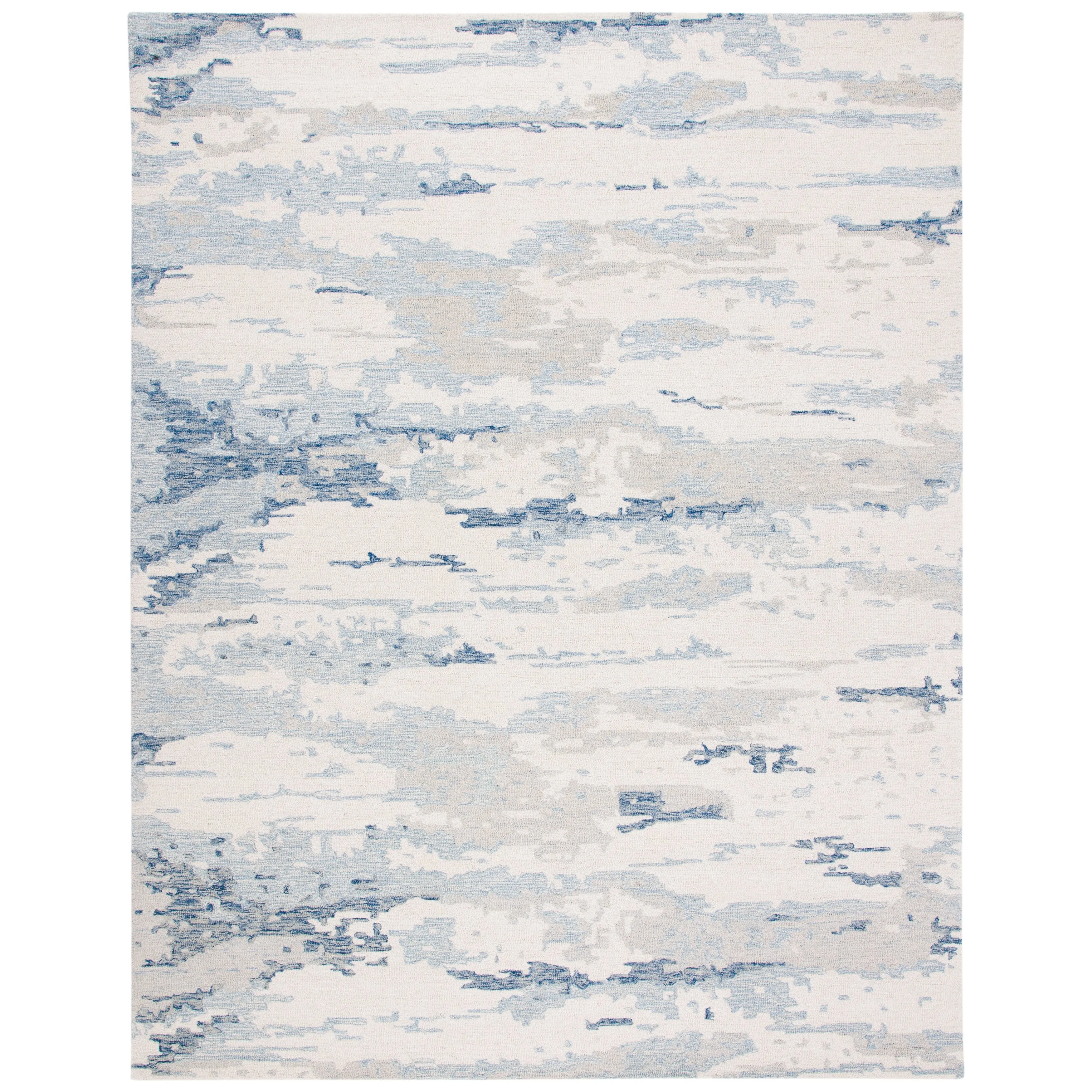 SAFAVIEH Handmade Abstract Kotoko Contemporary Wool Rug
