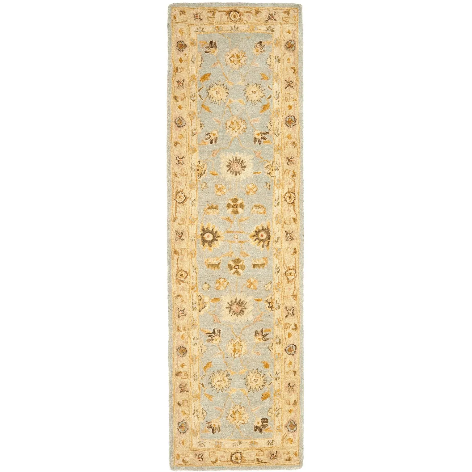 SAFAVIEH Handmade Anatolia Ibala Traditional Hand-spun Wool Rug
