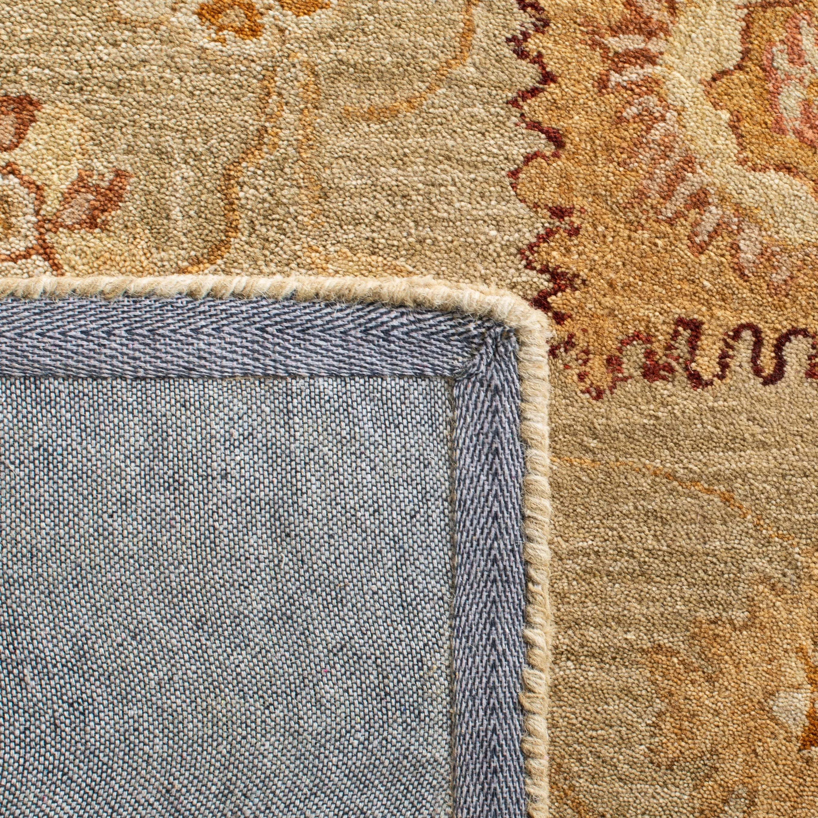 SAFAVIEH Handmade Anatolia Ibala Traditional Hand-spun Wool Rug