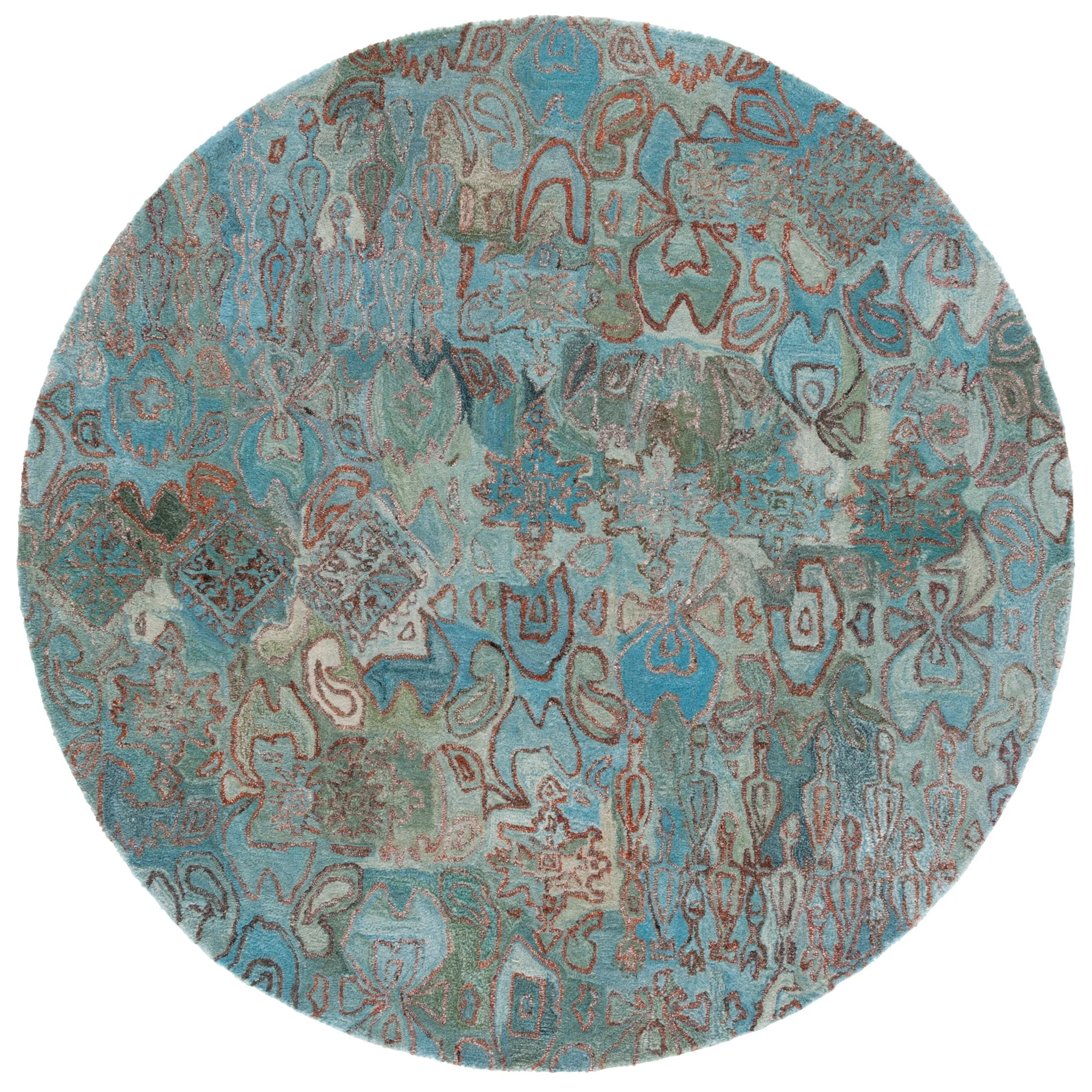 SAFAVIEH Handmade Anatolia Lamya Traditional Wool Rug