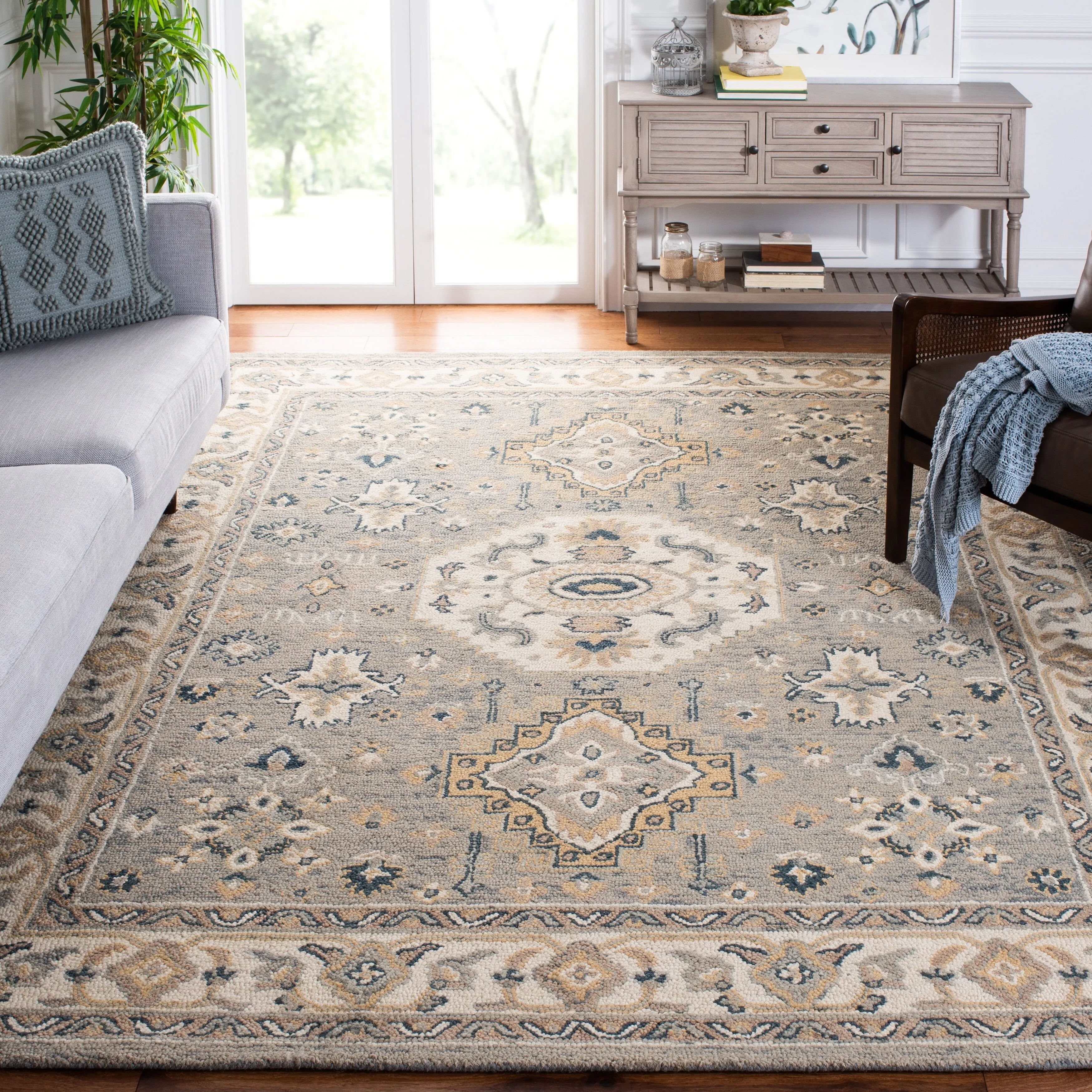SAFAVIEH Handmade Aspen Kerstin Boho Tribal Wool Rug