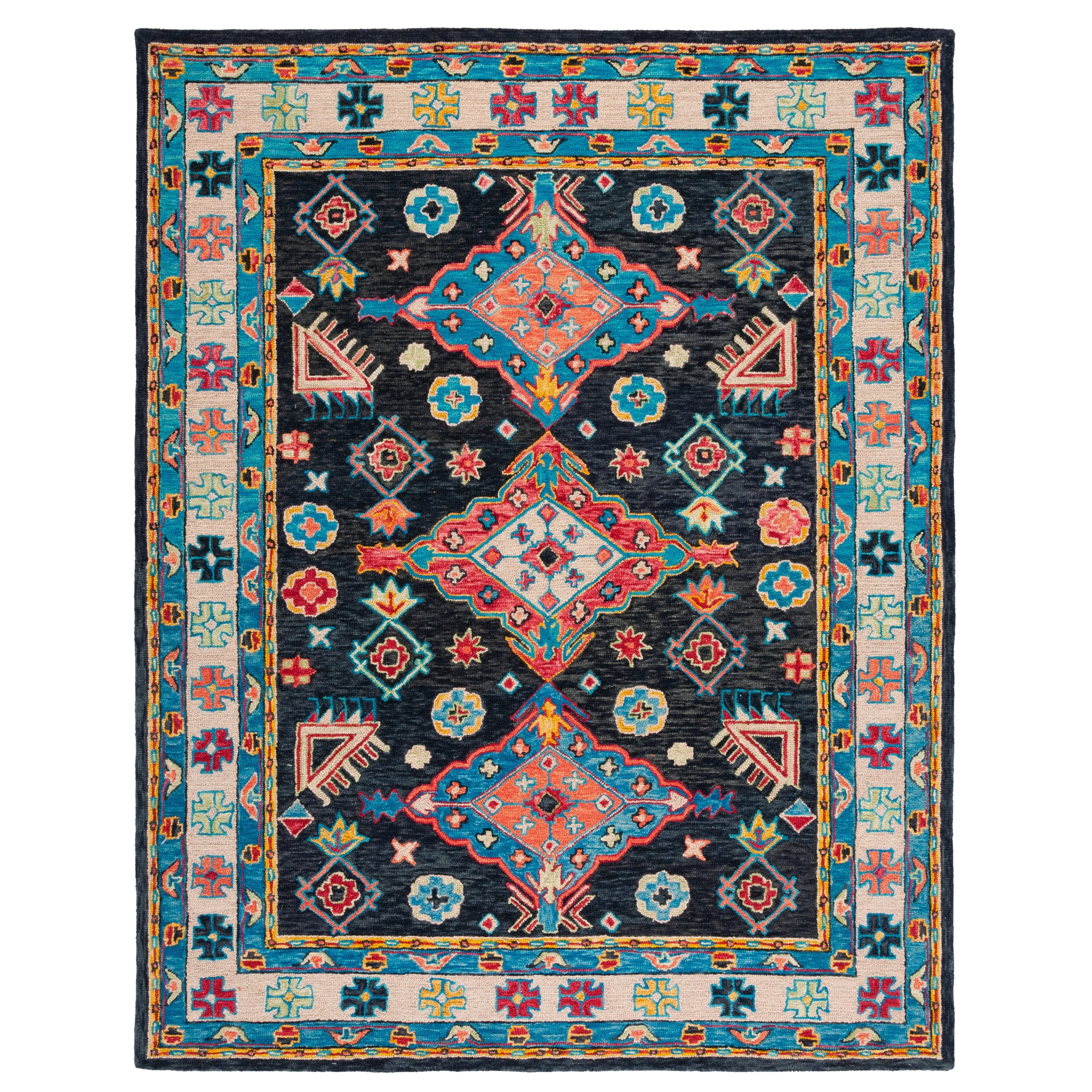 SAFAVIEH Handmade Aspen Sigurora Bohemian Wool Rug