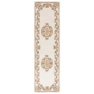 SAFAVIEH Handmade Aubusson Hale Traditional Wool Rug.