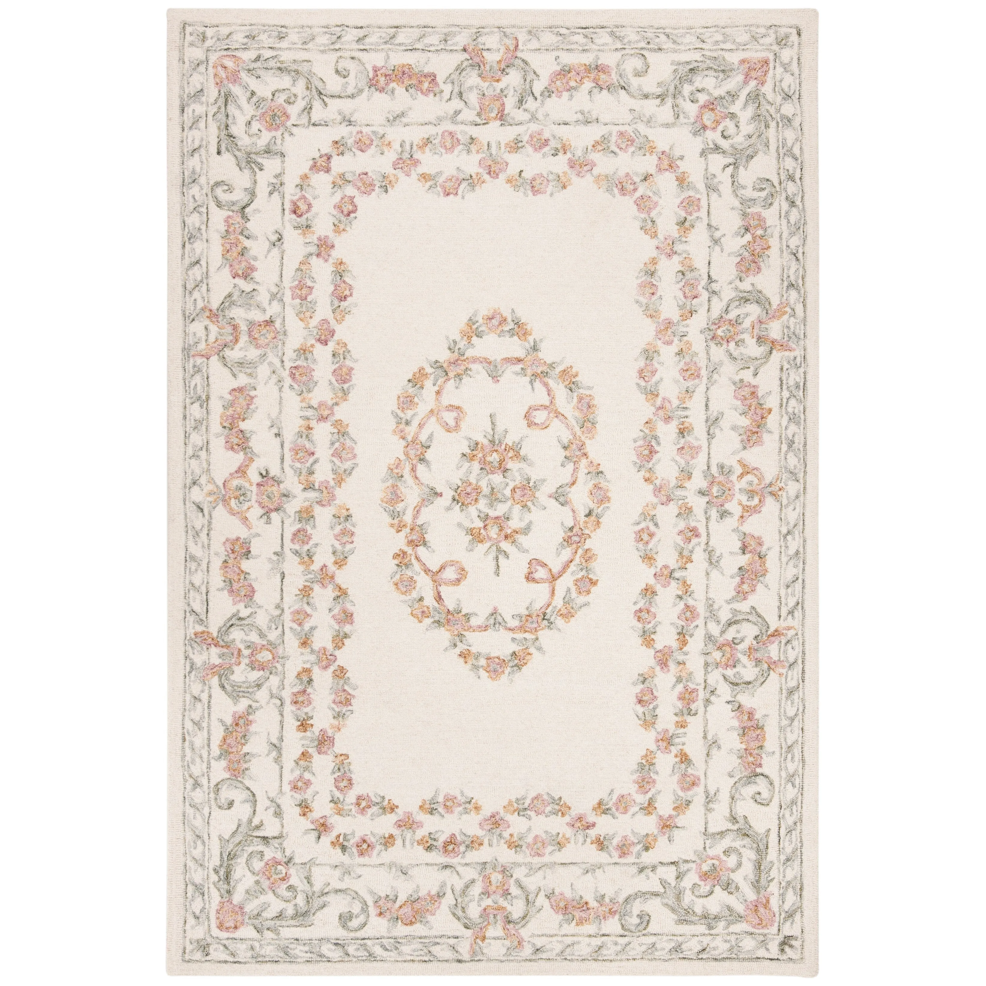 SAFAVIEH Handmade Aubusson Zavastia Traditional Oriental Wool Rug