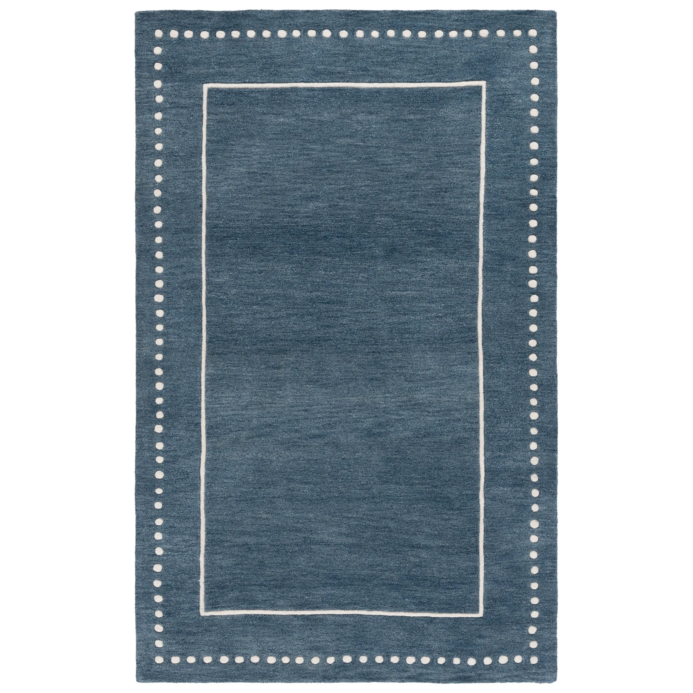 SAFAVIEH Handmade Bella Mitana Dotted Border Wool Rug