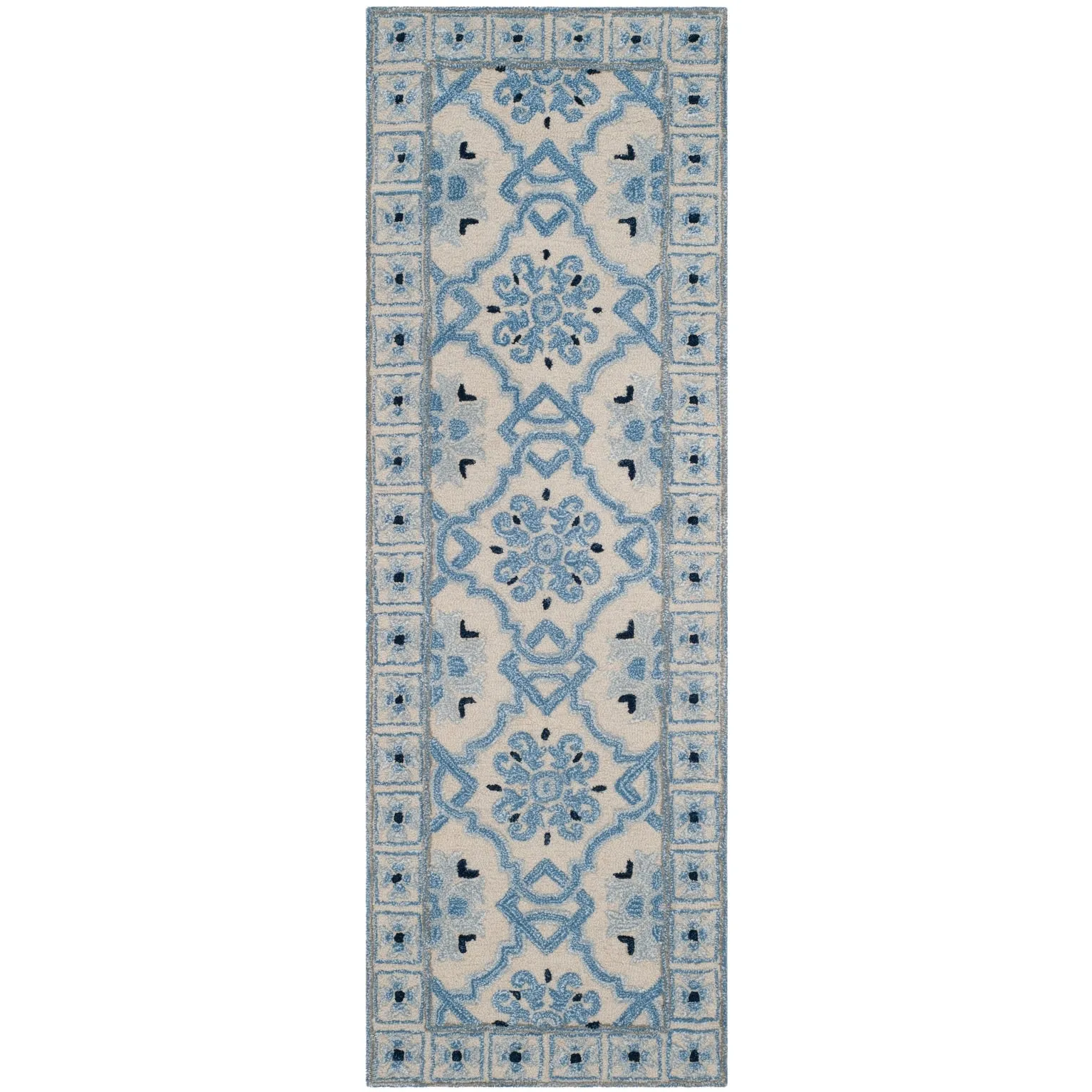SAFAVIEH Handmade Bella Rodica Modern Floral Wool Rug