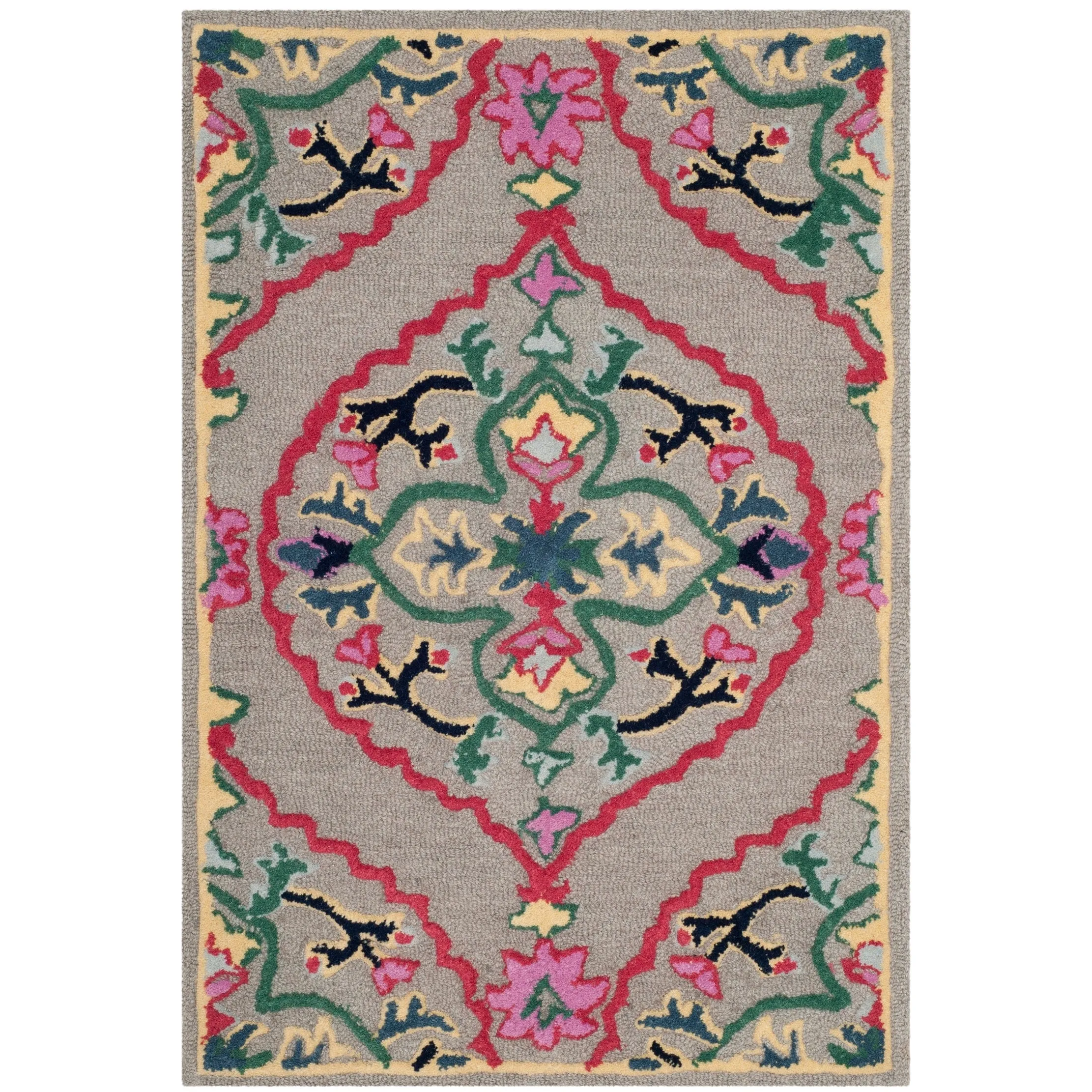 SAFAVIEH Handmade Bellagio Cailin Medallion Wool Rug