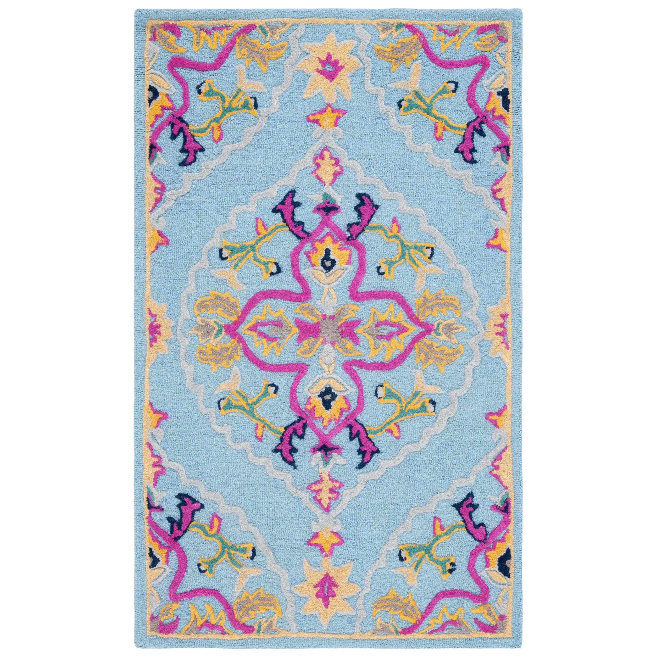 SAFAVIEH Handmade Bellagio Cailin Medallion Wool Rug