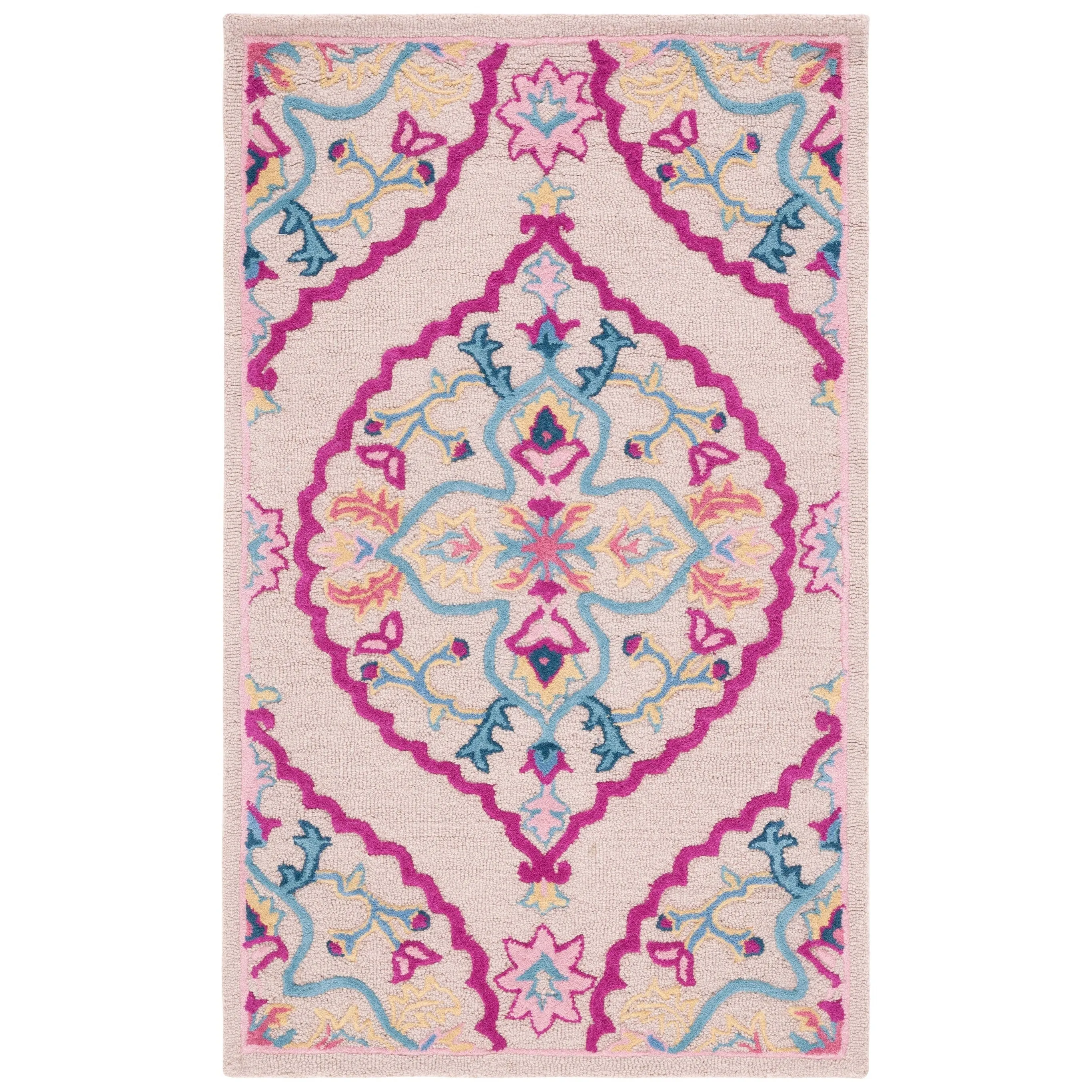 SAFAVIEH Handmade Bellagio Cailin Medallion Wool Rug