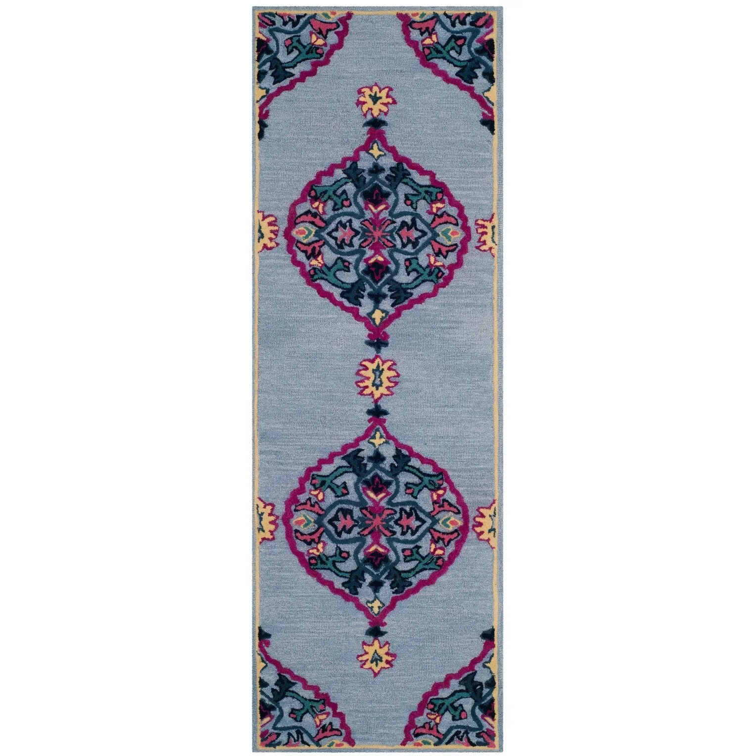 SAFAVIEH Handmade Bellagio Cailin Medallion Wool Rug