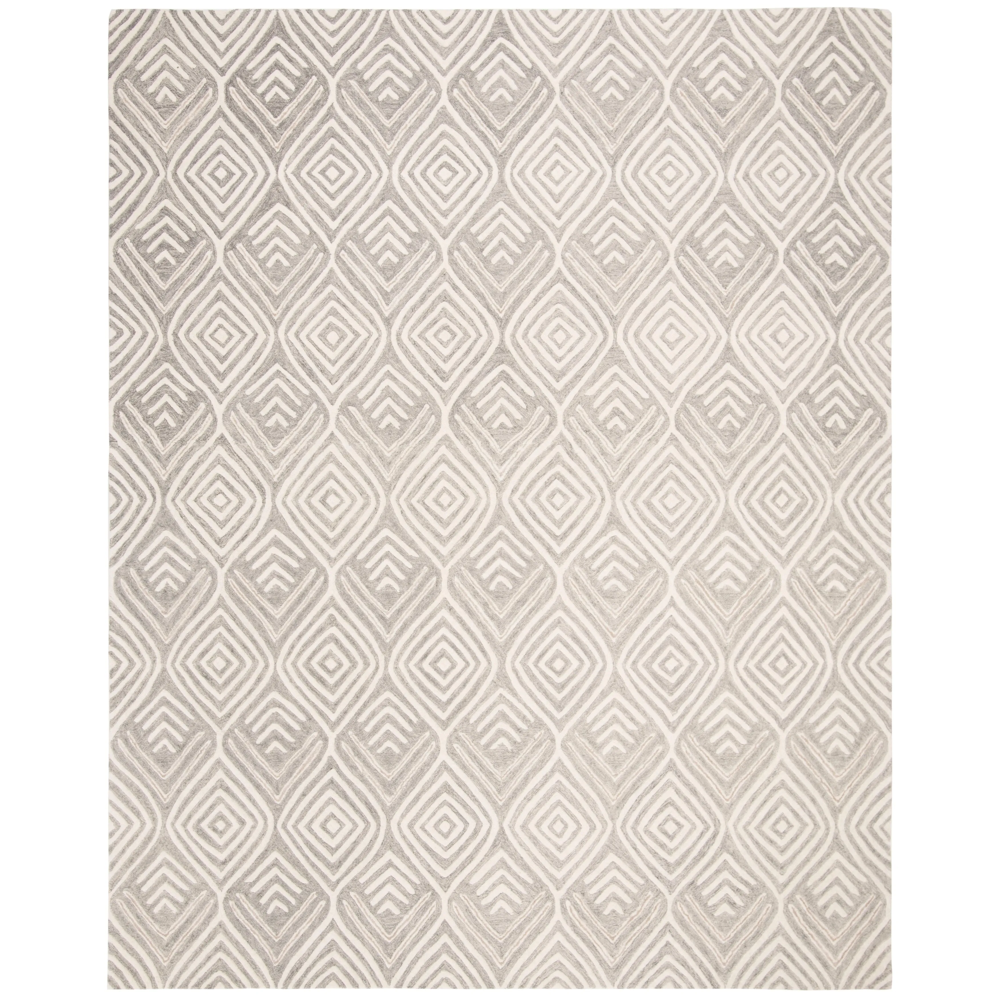 SAFAVIEH Handmade Blossom Atiye Modern Floral Wool Rug