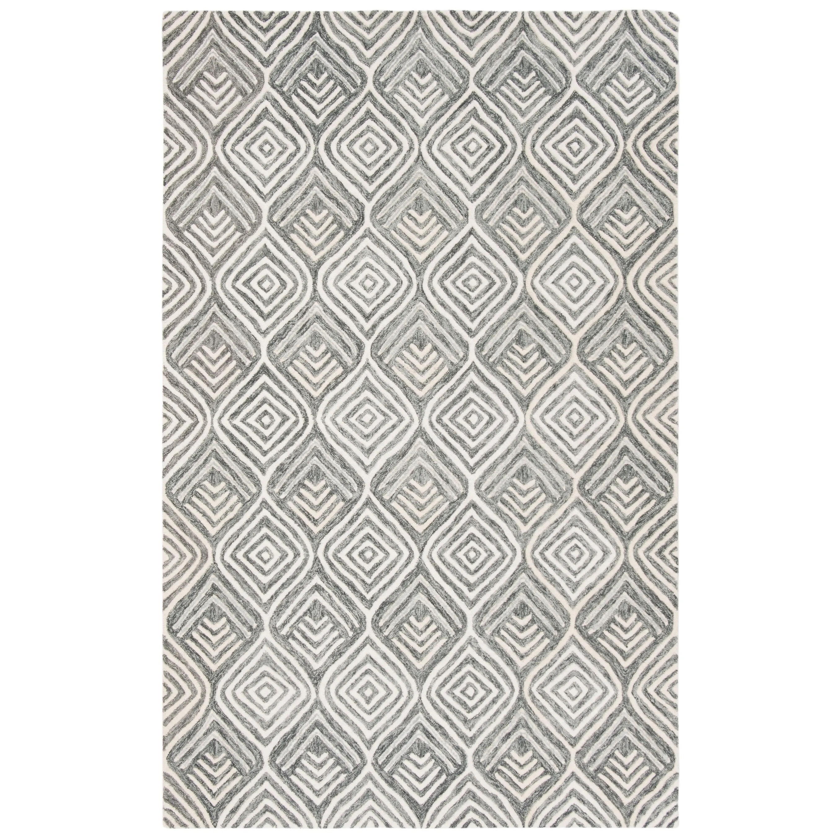 SAFAVIEH Handmade Blossom Atiye Modern Floral Wool Rug