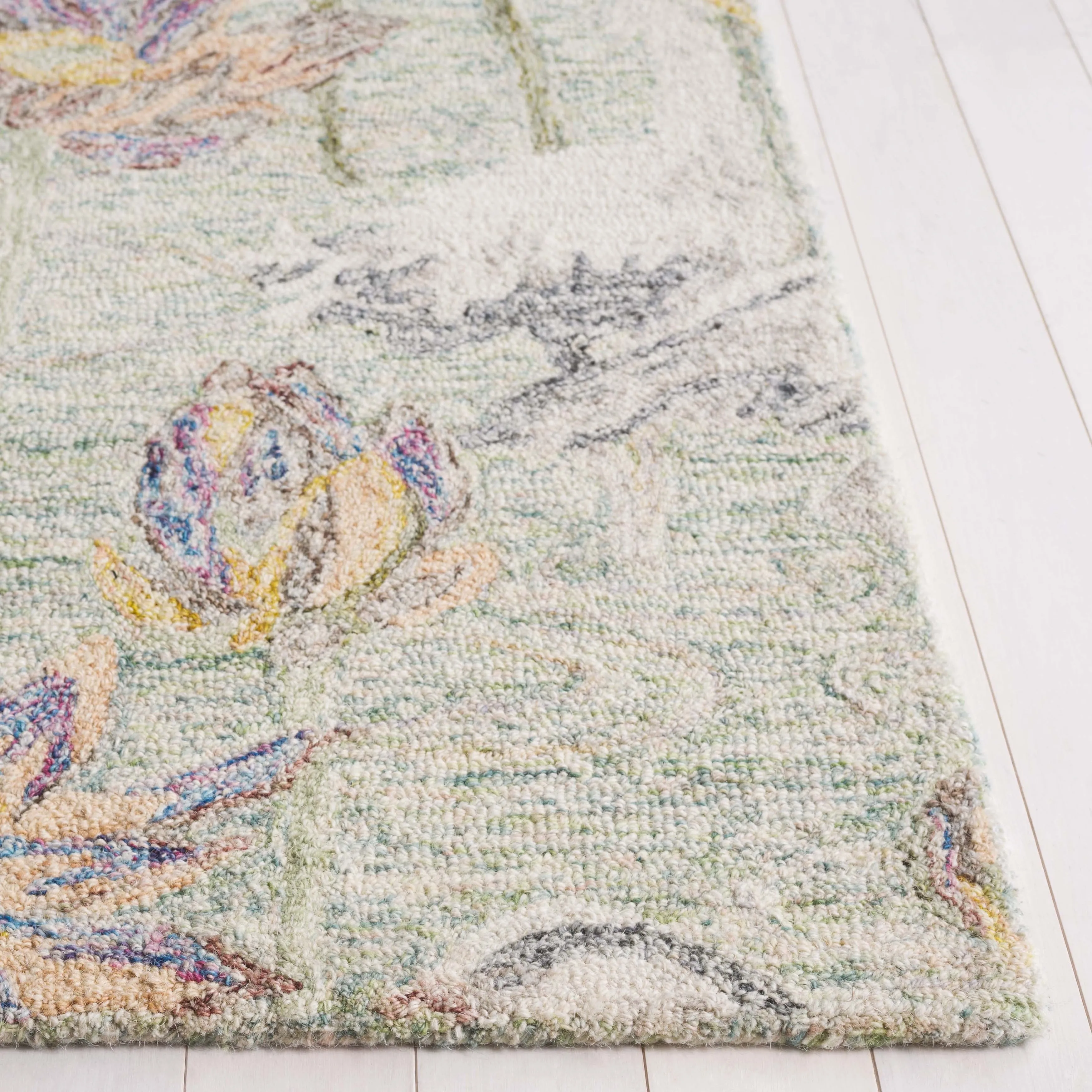 SAFAVIEH Handmade Blossom Babli Modern & Contemporary Wool Rug