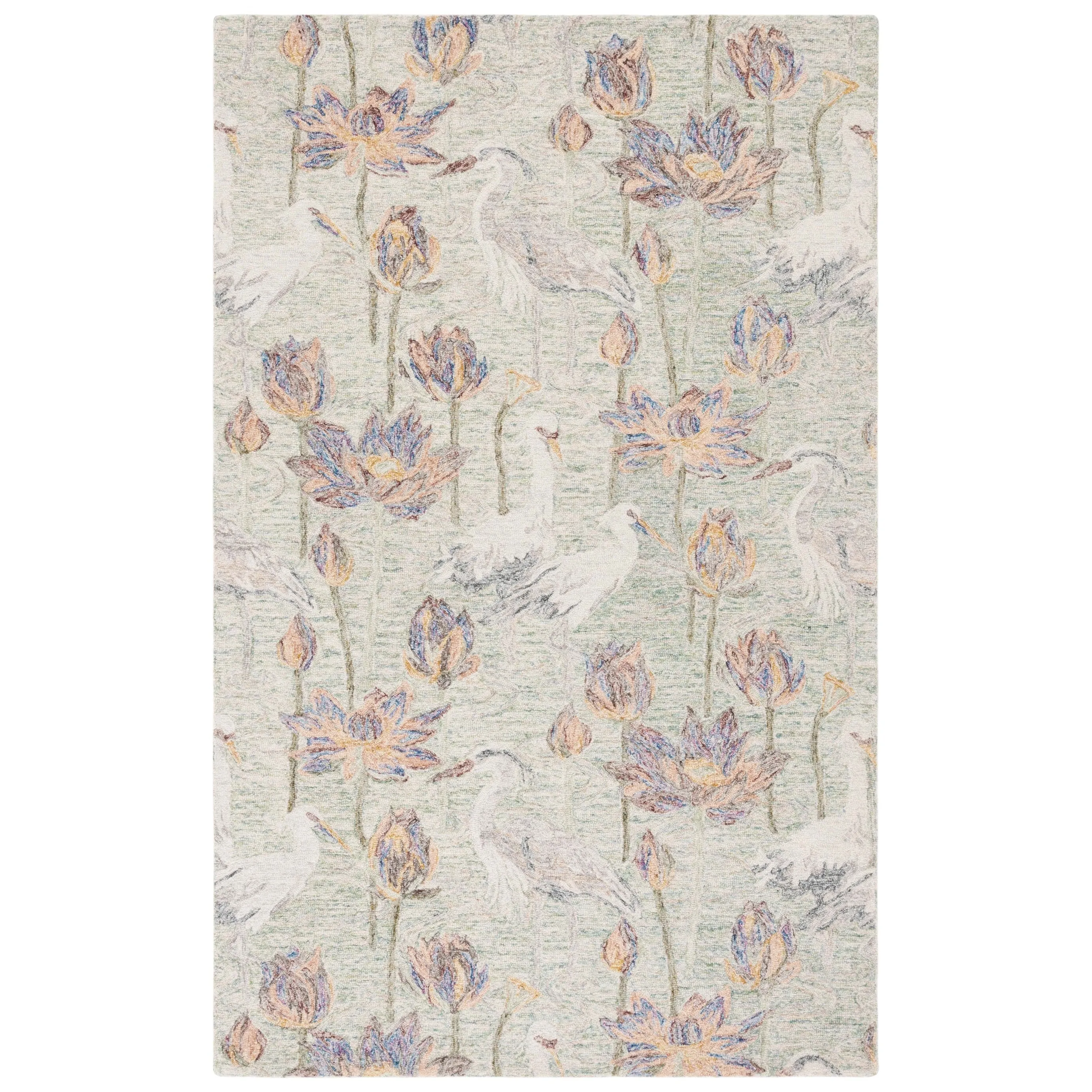 SAFAVIEH Handmade Blossom Babli Modern & Contemporary Wool Rug