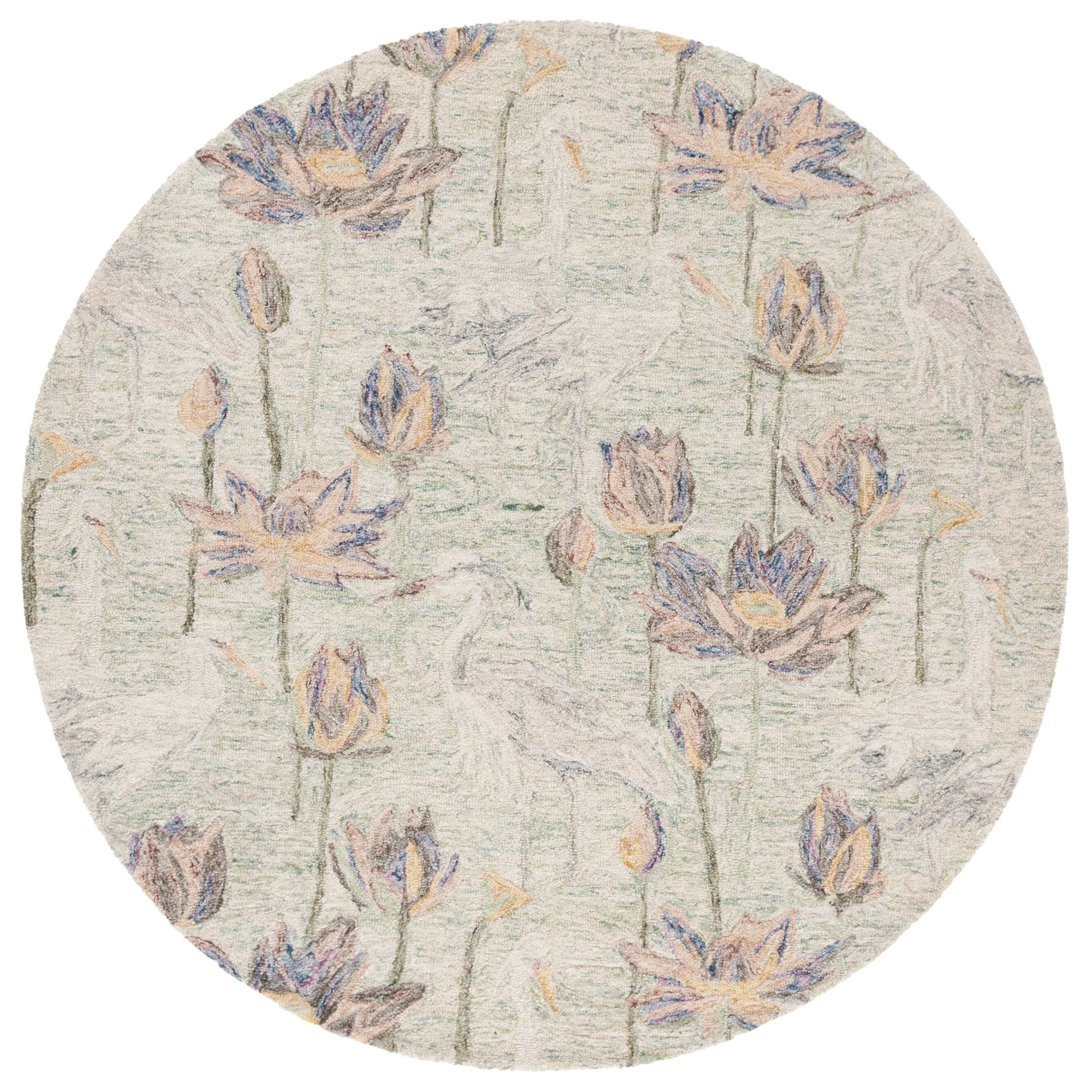 SAFAVIEH Handmade Blossom Babli Modern & Contemporary Wool Rug