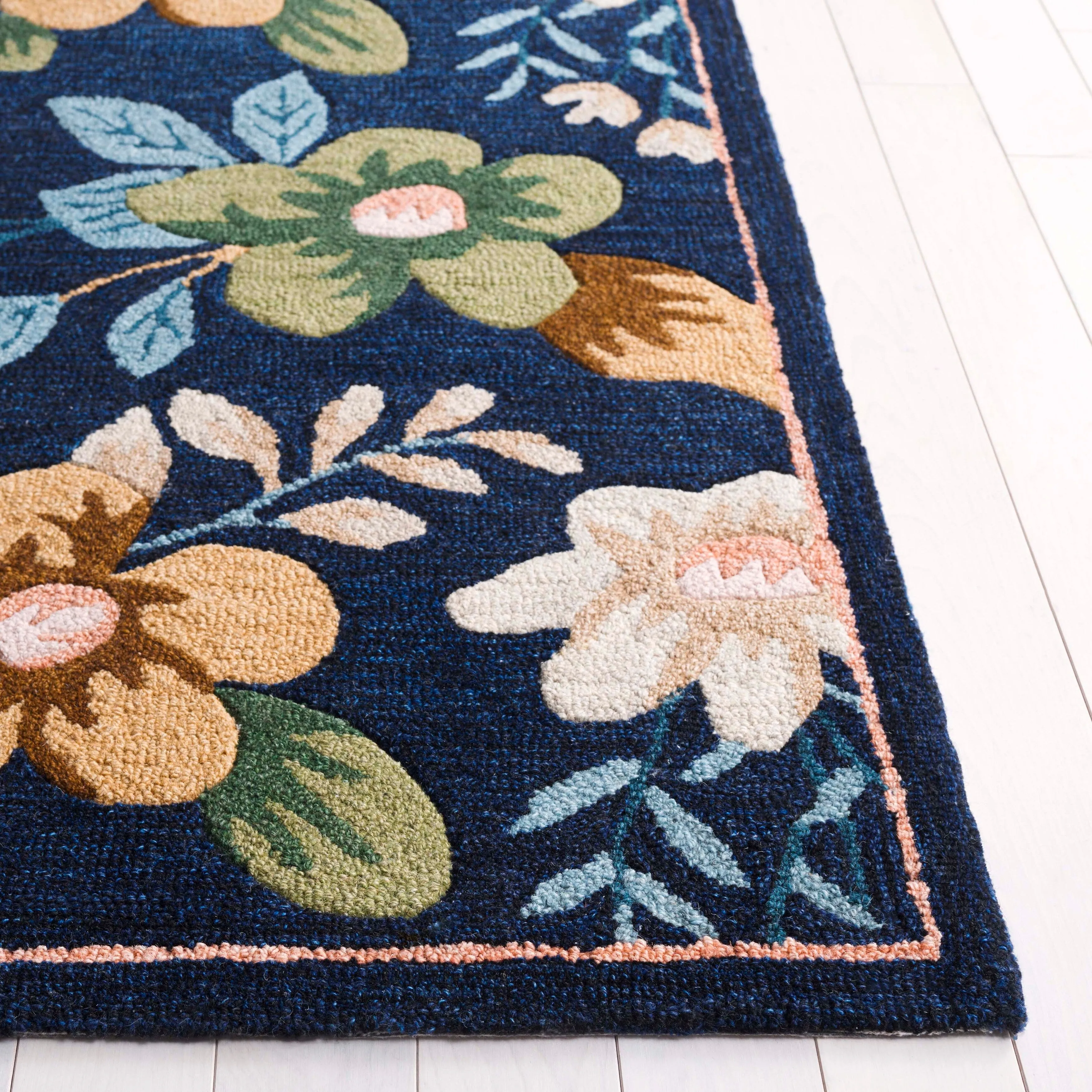 SAFAVIEH Handmade Blossom Geskea Modern & Contemporary Wool Rug