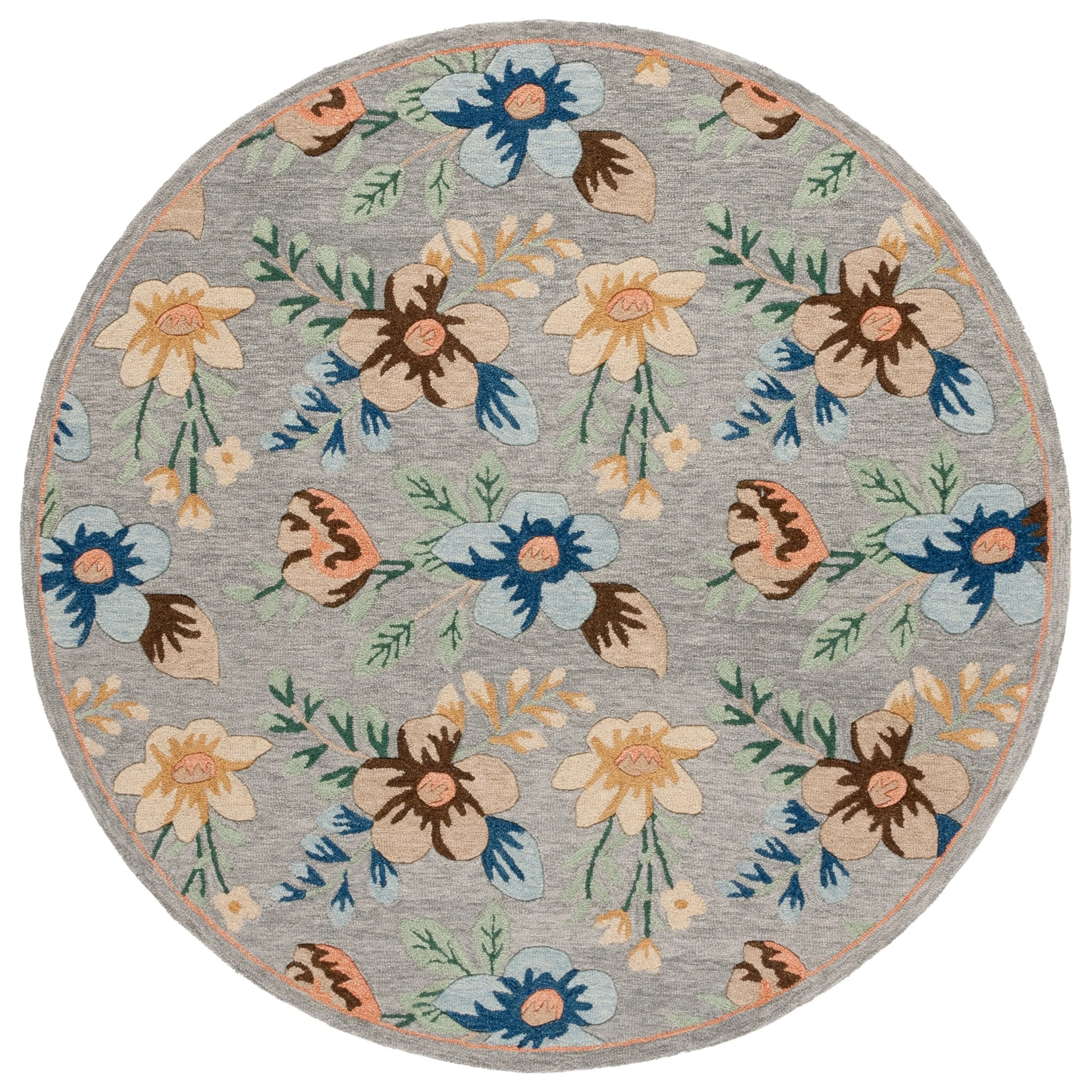 SAFAVIEH Handmade Blossom Geskea Modern & Contemporary Wool Rug