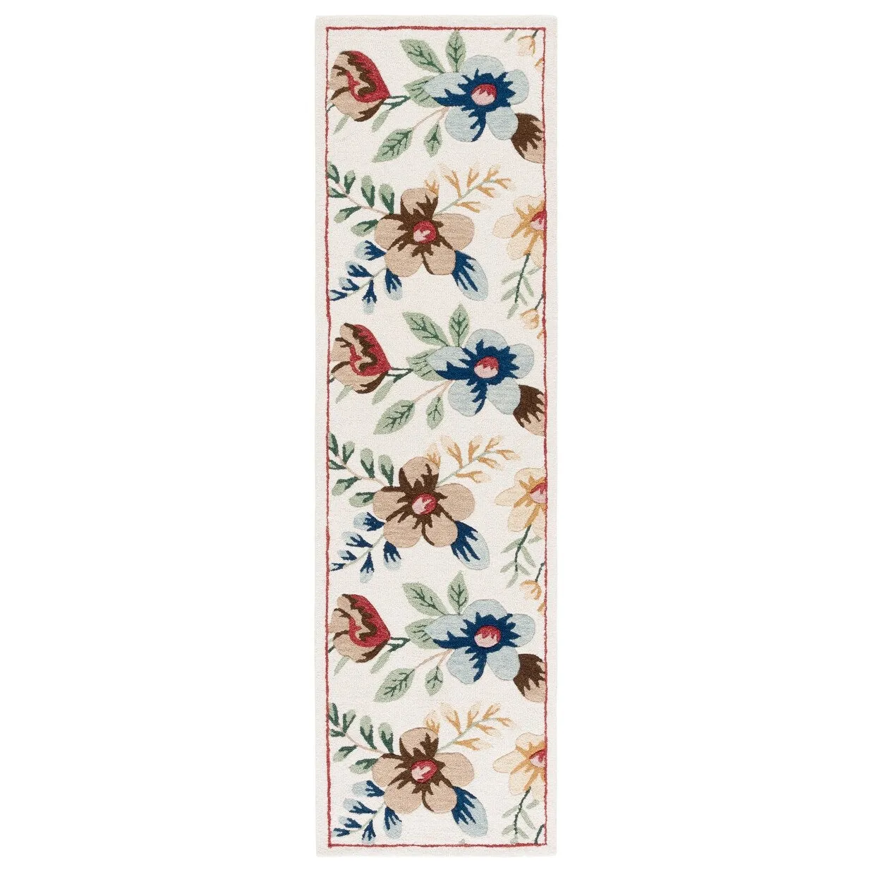 SAFAVIEH Handmade Blossom Geskea Modern & Contemporary Wool Rug