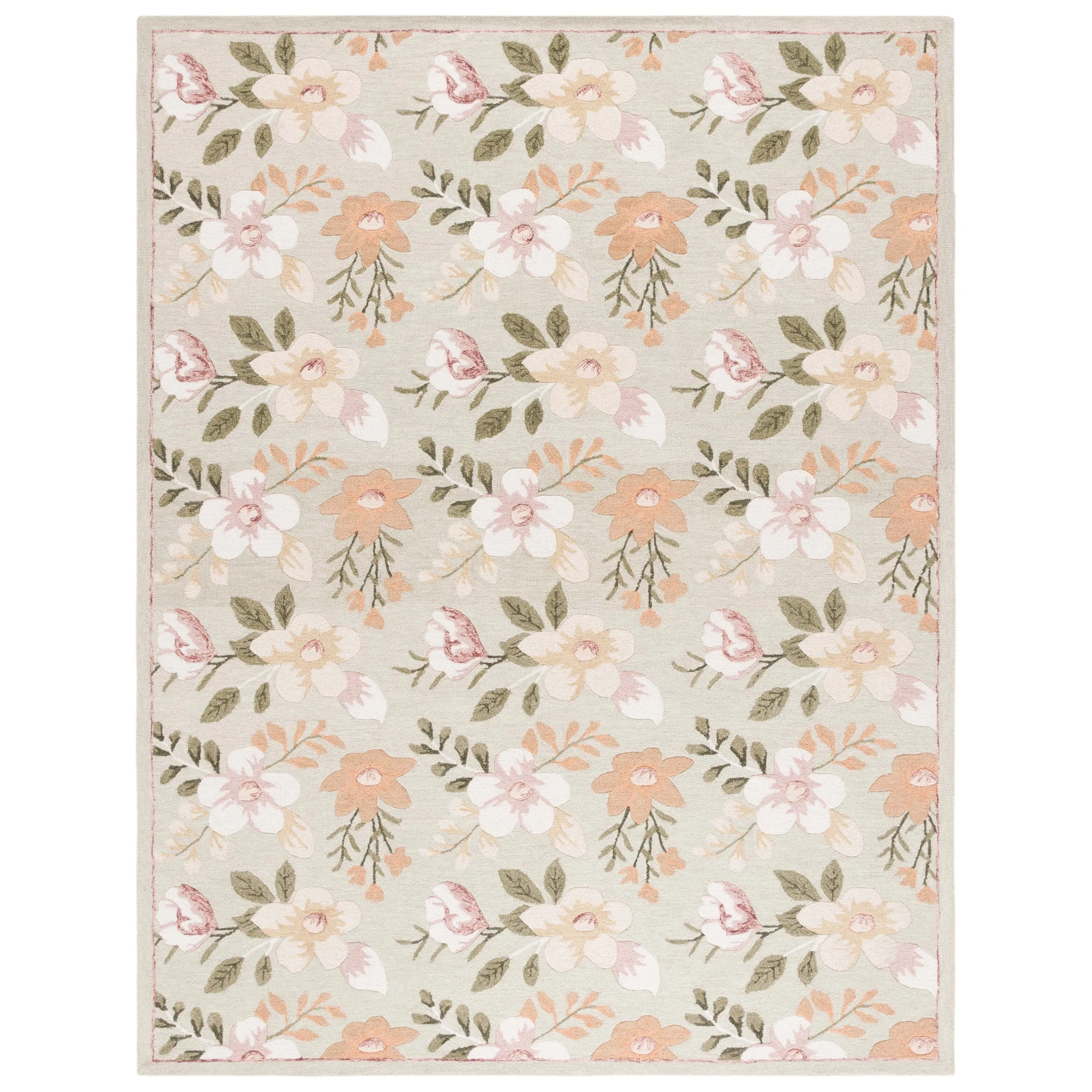 SAFAVIEH Handmade Blossom Geskea Modern & Contemporary Wool Rug