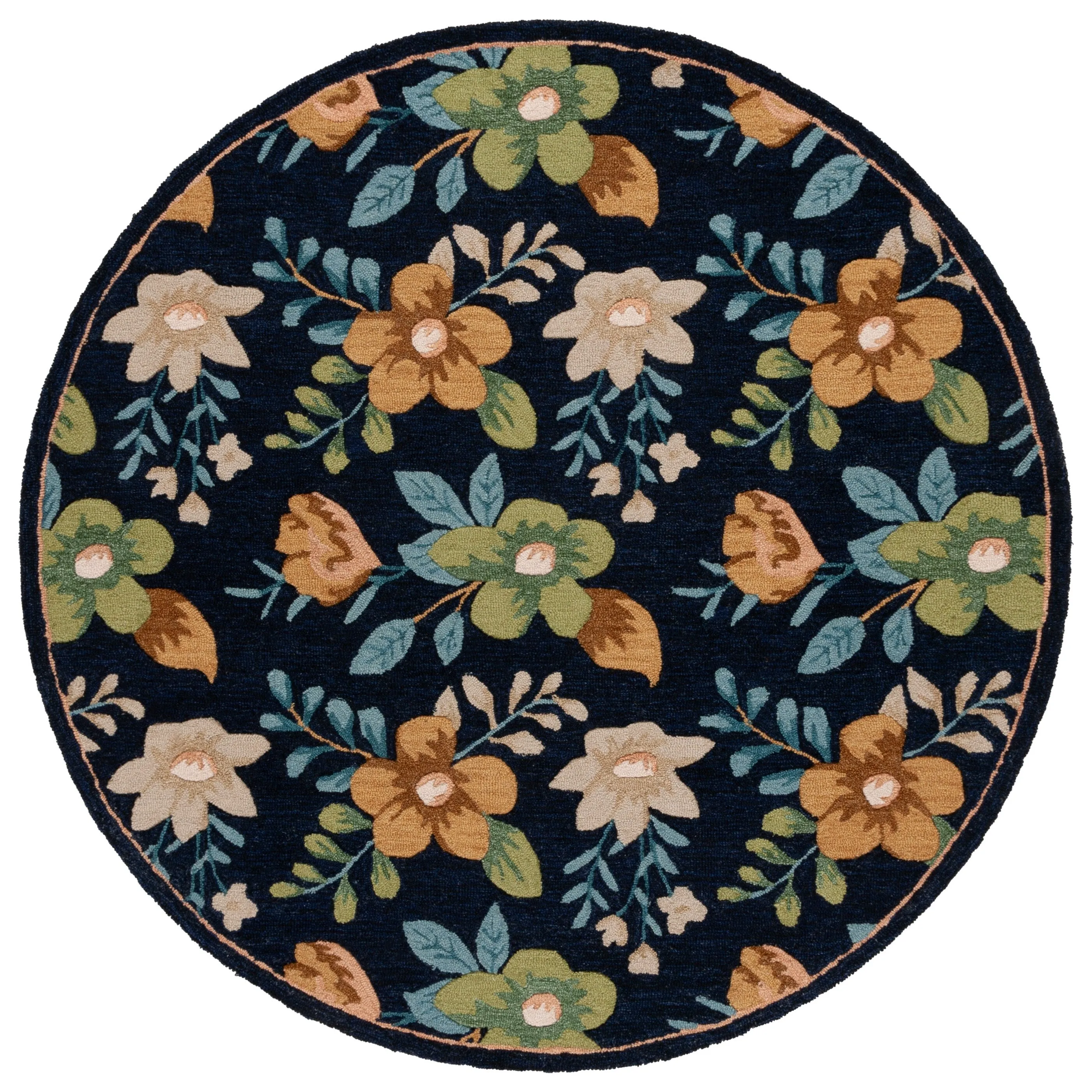 SAFAVIEH Handmade Blossom Geskea Modern & Contemporary Wool Rug
