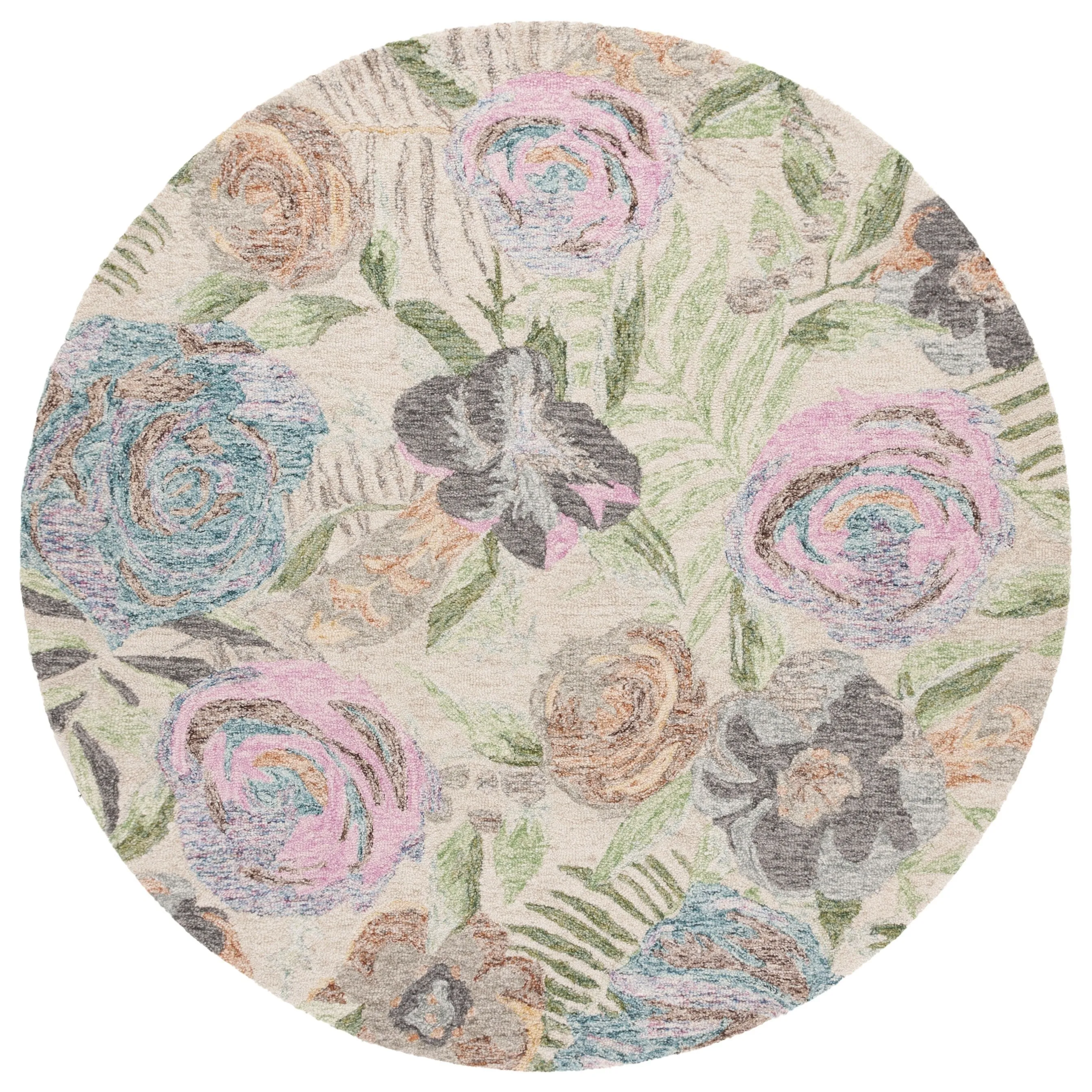 SAFAVIEH Handmade Blossom Lyuba Modern & Contemporary Wool Rug