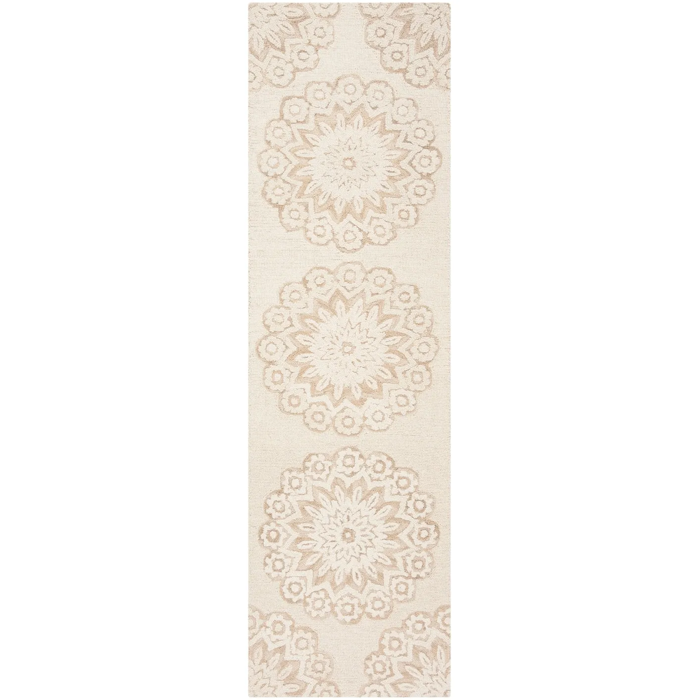 SAFAVIEH Handmade Blossom Oriella Modern Floral Wool Rug