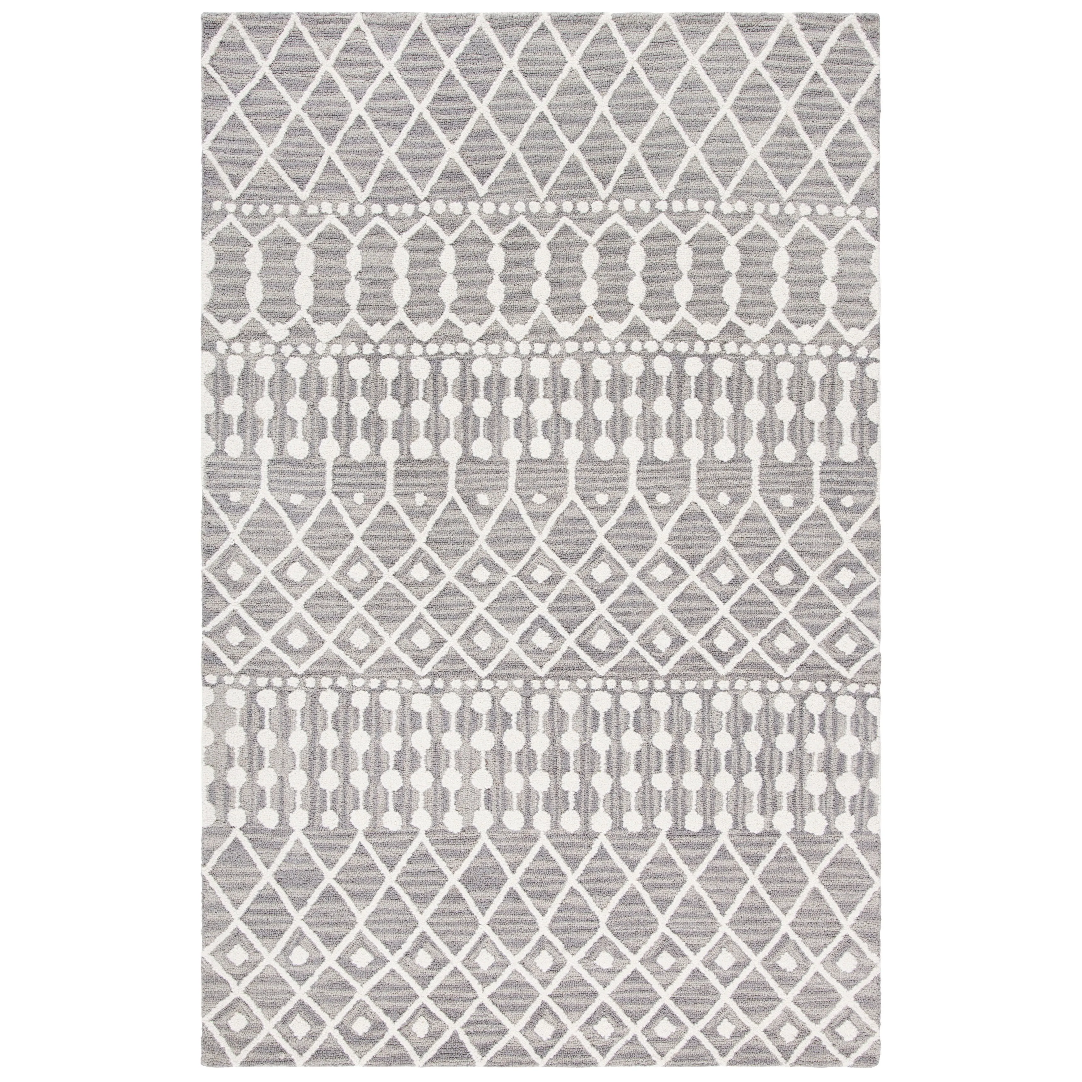 SAFAVIEH Handmade Blossom Orit Moroccan Wool Rug