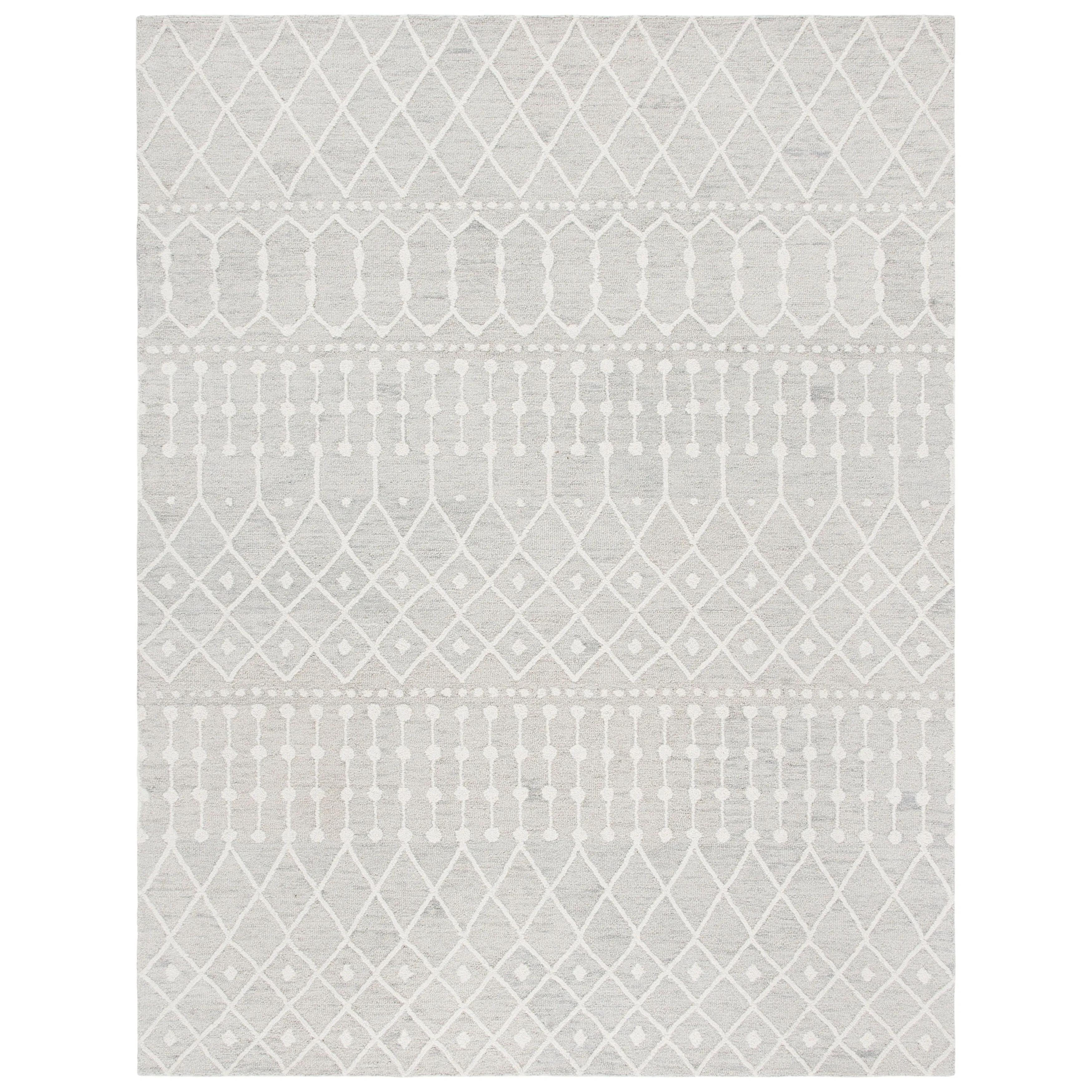 SAFAVIEH Handmade Blossom Orit Moroccan Wool Rug