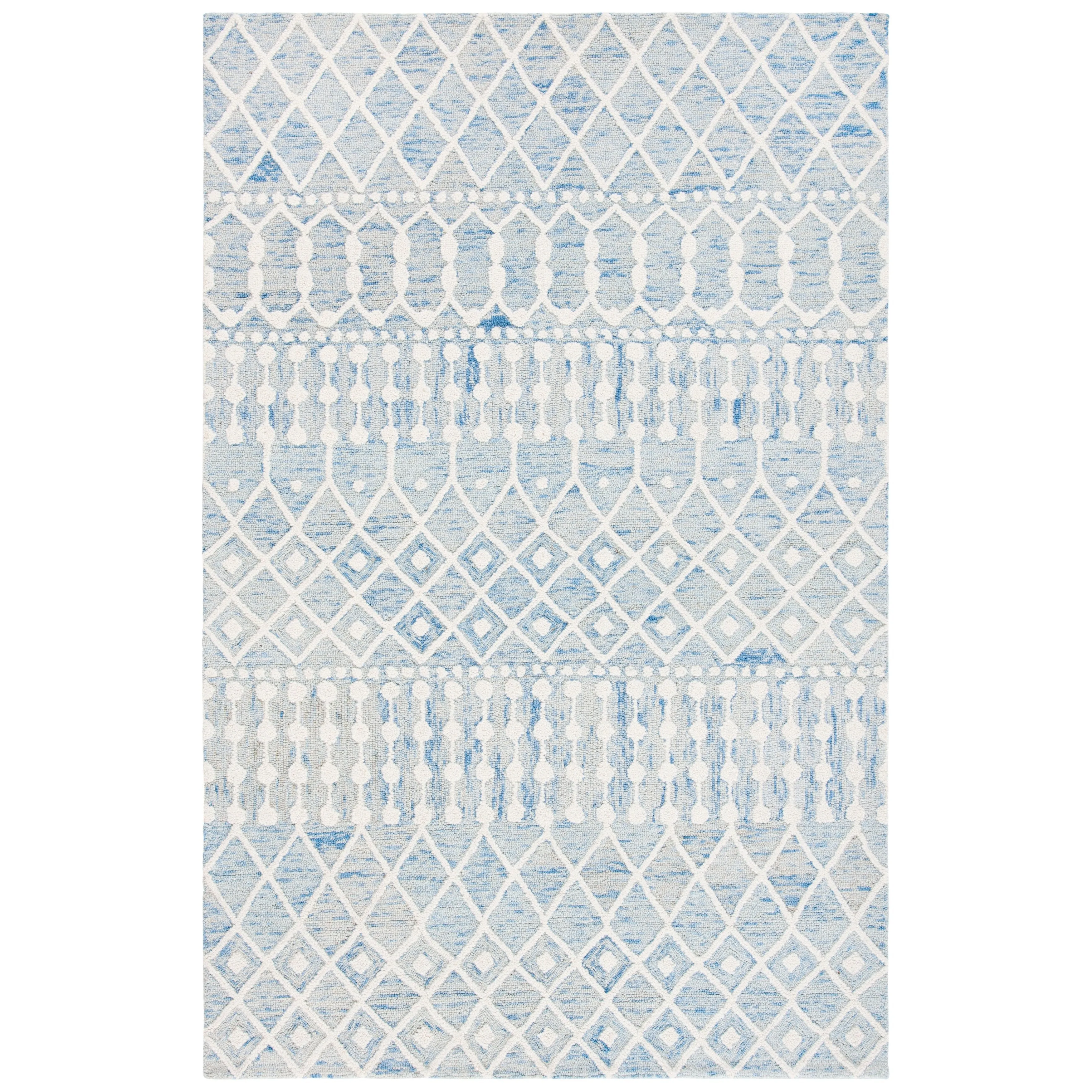 SAFAVIEH Handmade Blossom Orit Moroccan Wool Rug