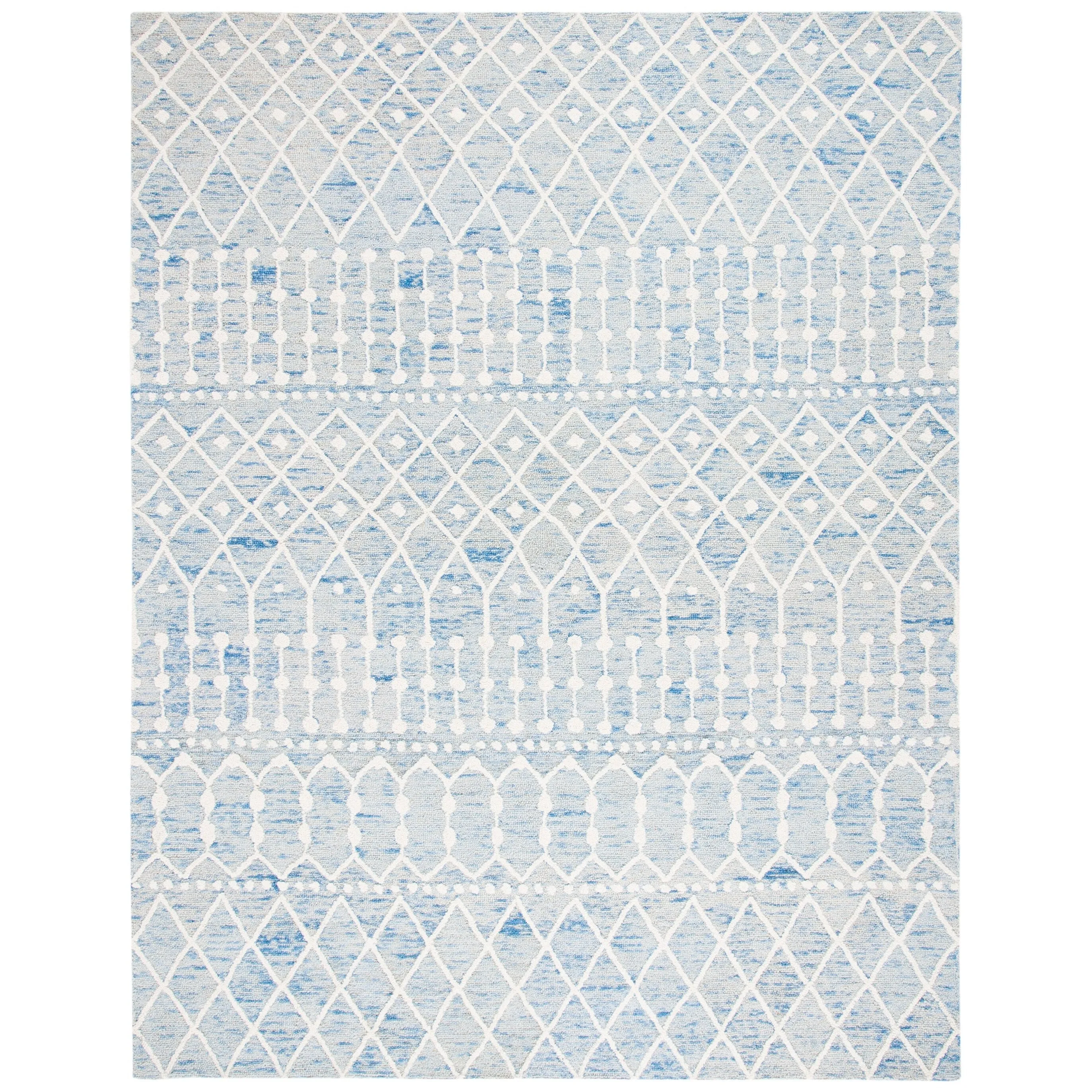 SAFAVIEH Handmade Blossom Orit Moroccan Wool Rug