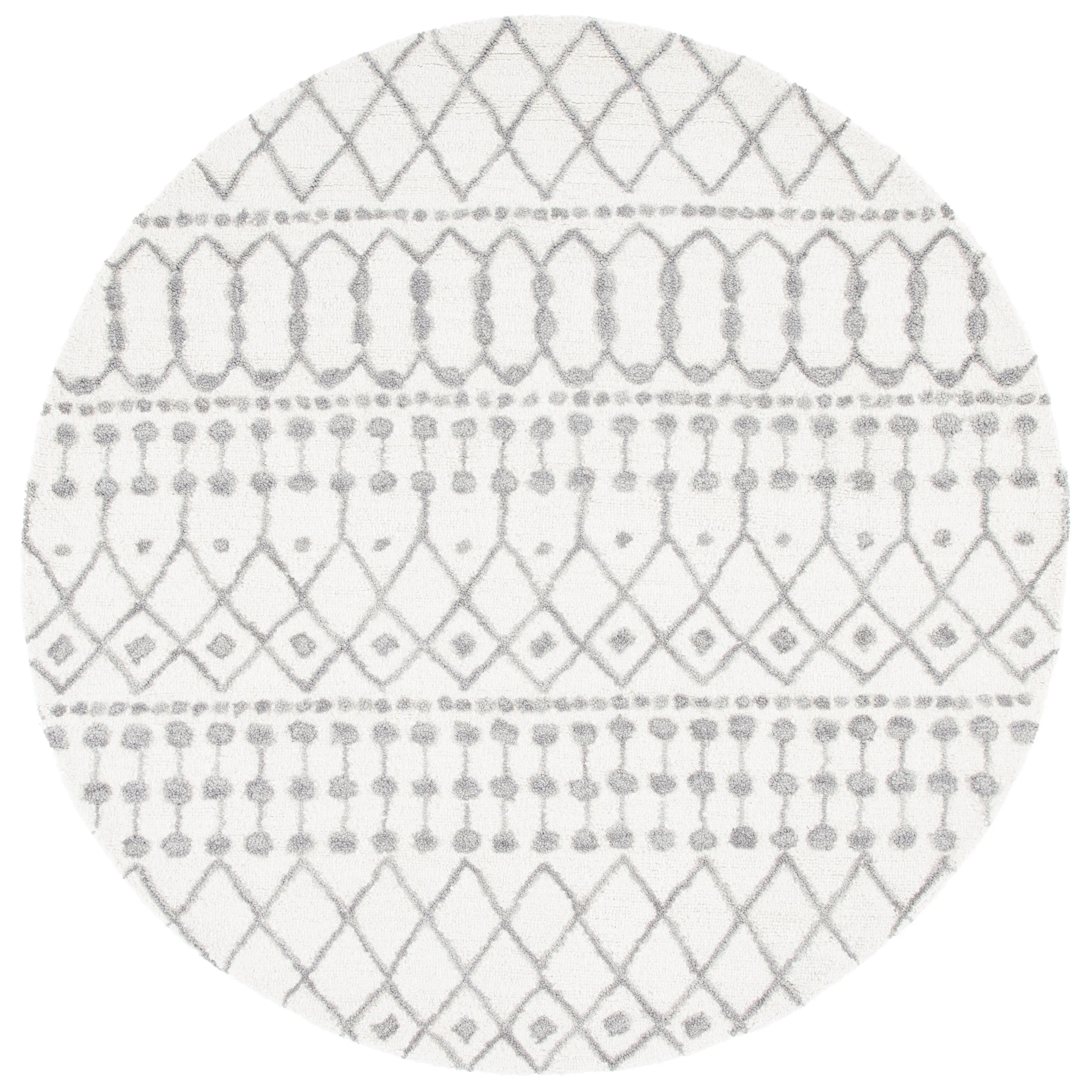 SAFAVIEH Handmade Blossom Orit Moroccan Wool Rug