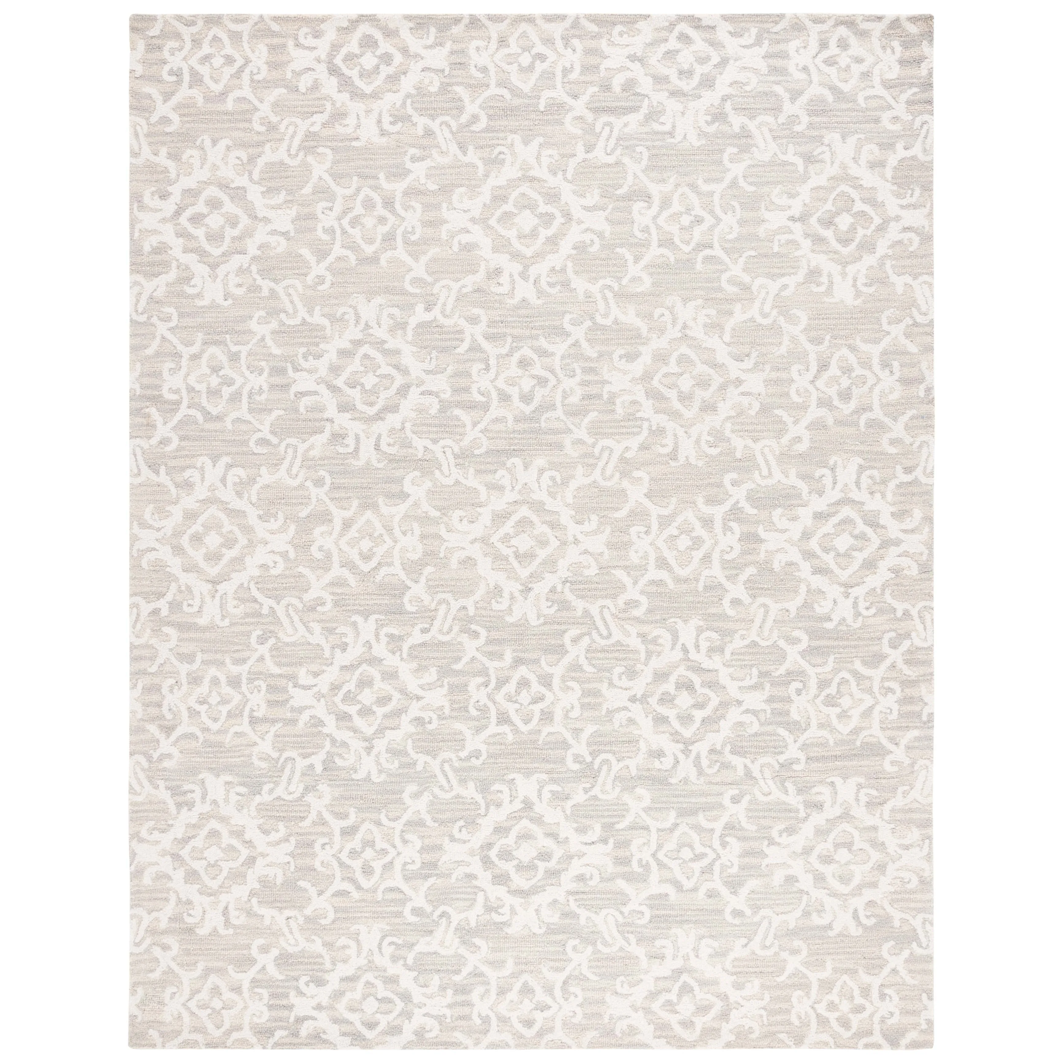 SAFAVIEH. Handmade Blossom Vesela Modern Floral Wool Rug