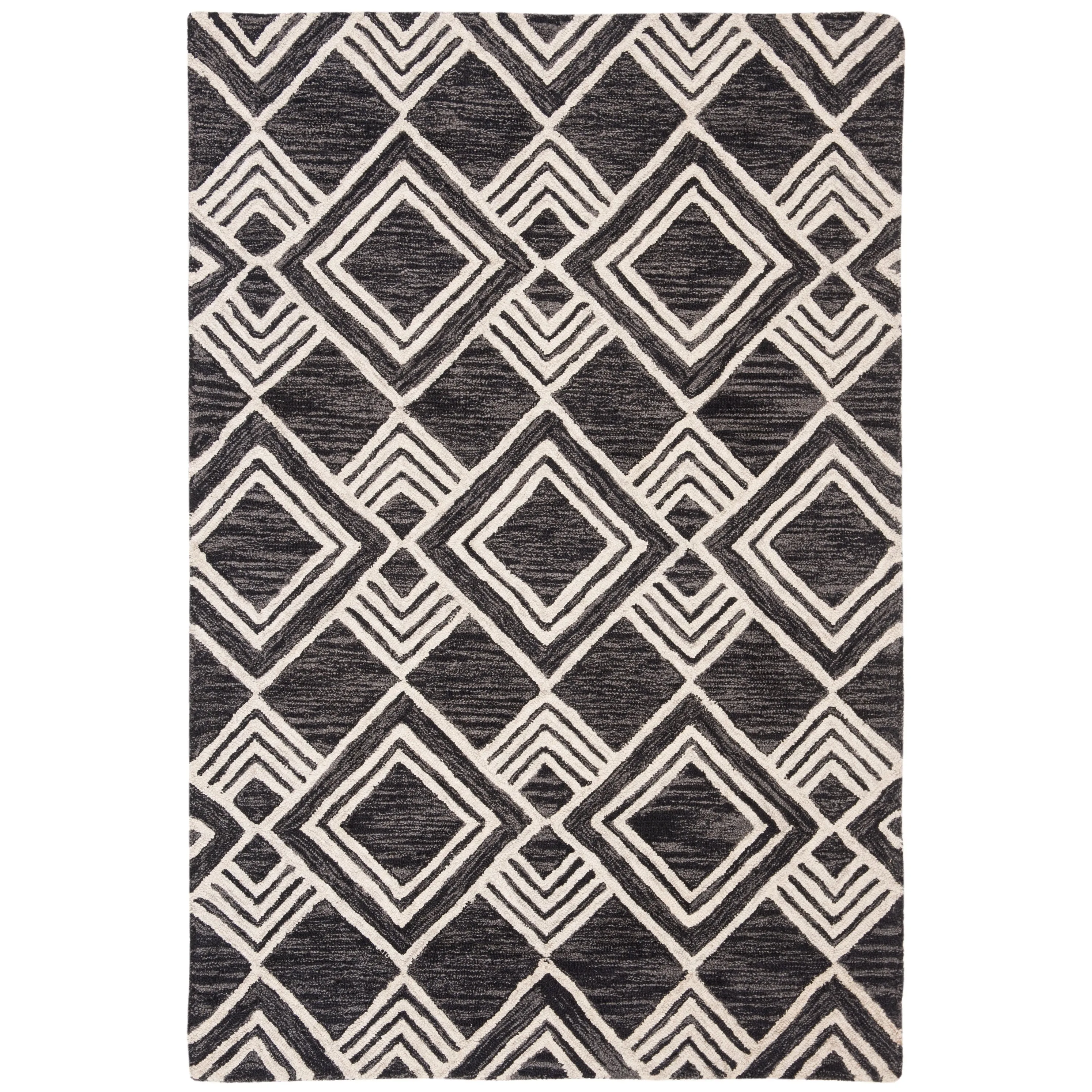 SAFAVIEH. Handmade Blossom Vesela Modern Floral Wool Rug