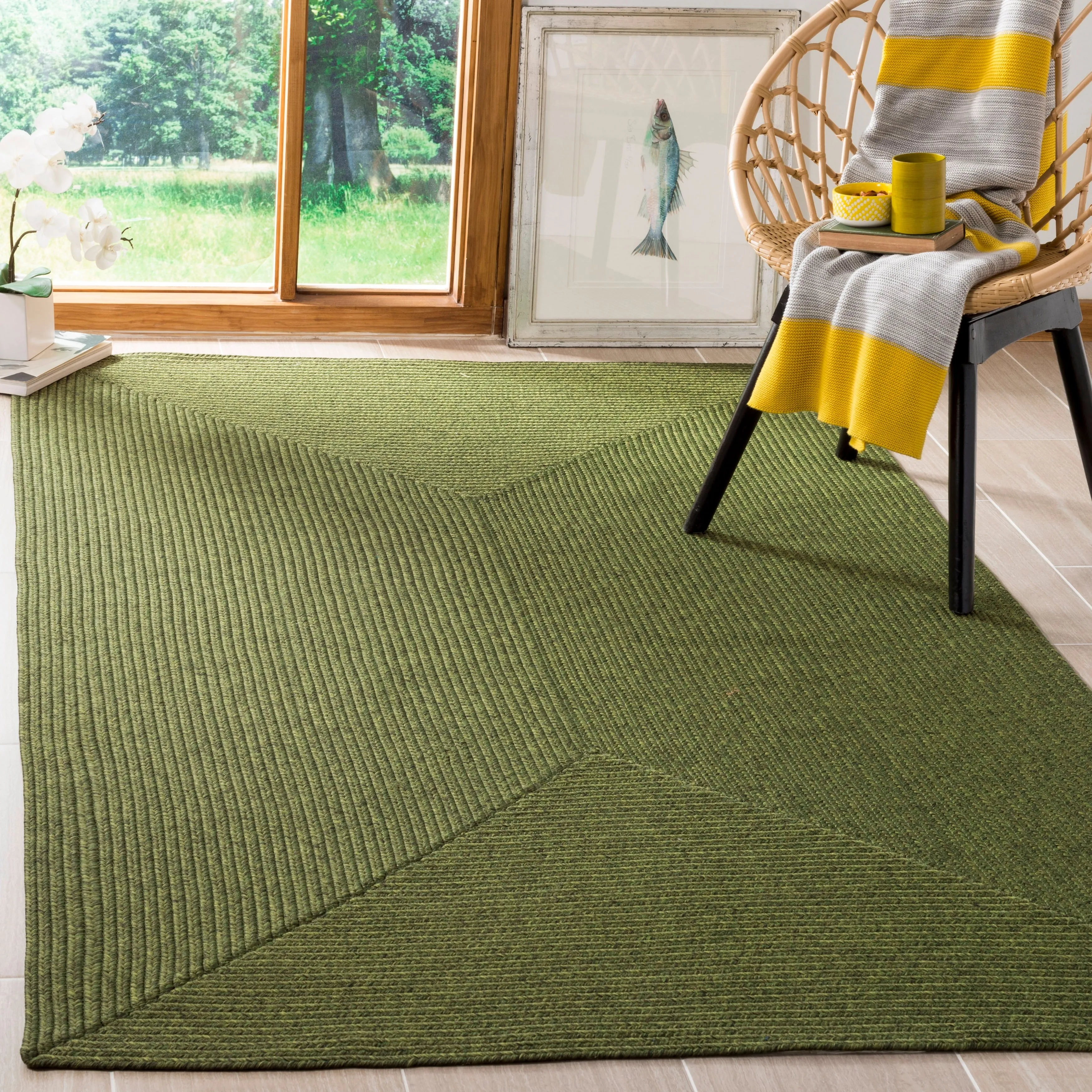 SAFAVIEH Handmade Braided Shabana Casual Lavada Rug