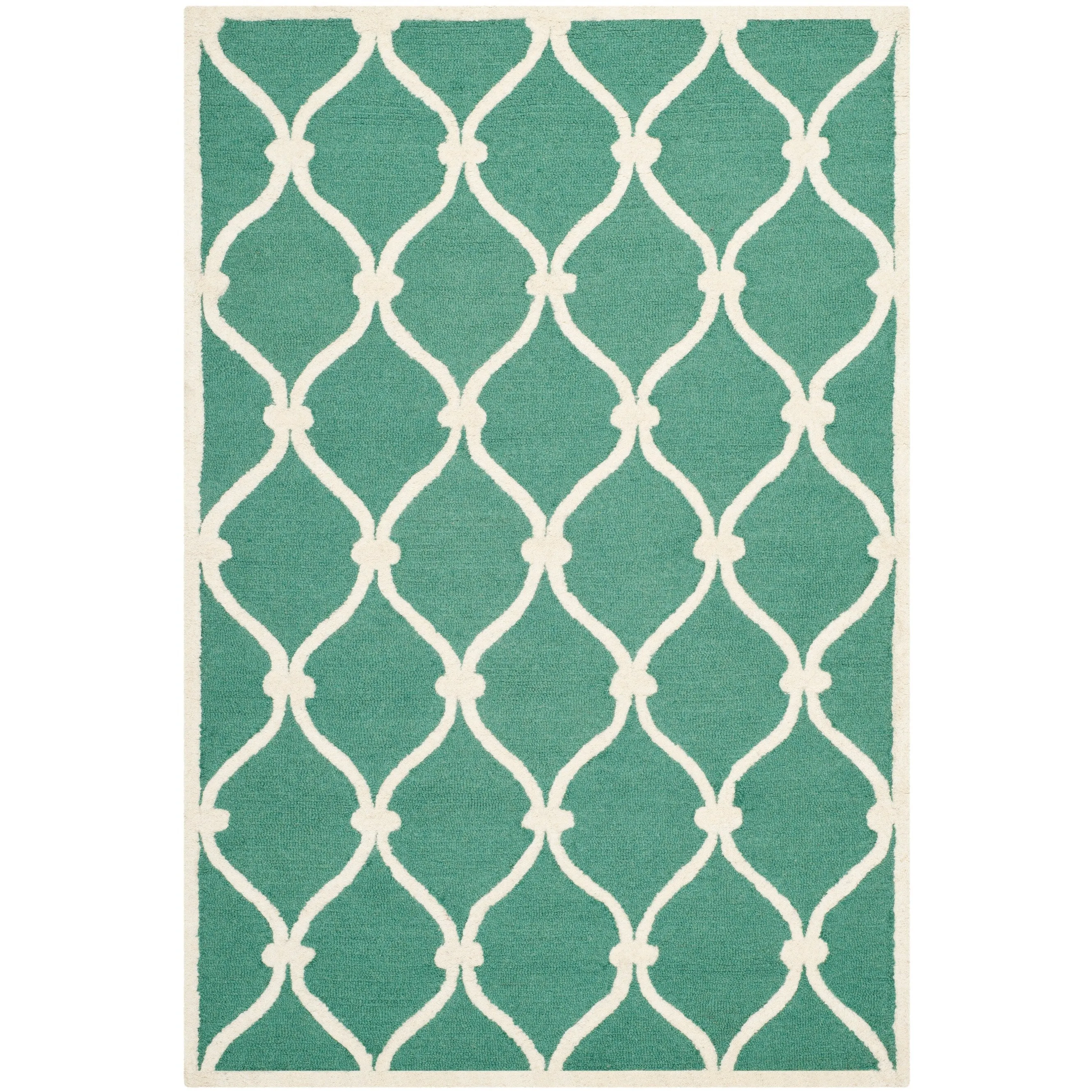 SAFAVIEH Handmade Cambridge Catharien Modern Moroccan Wool Rug