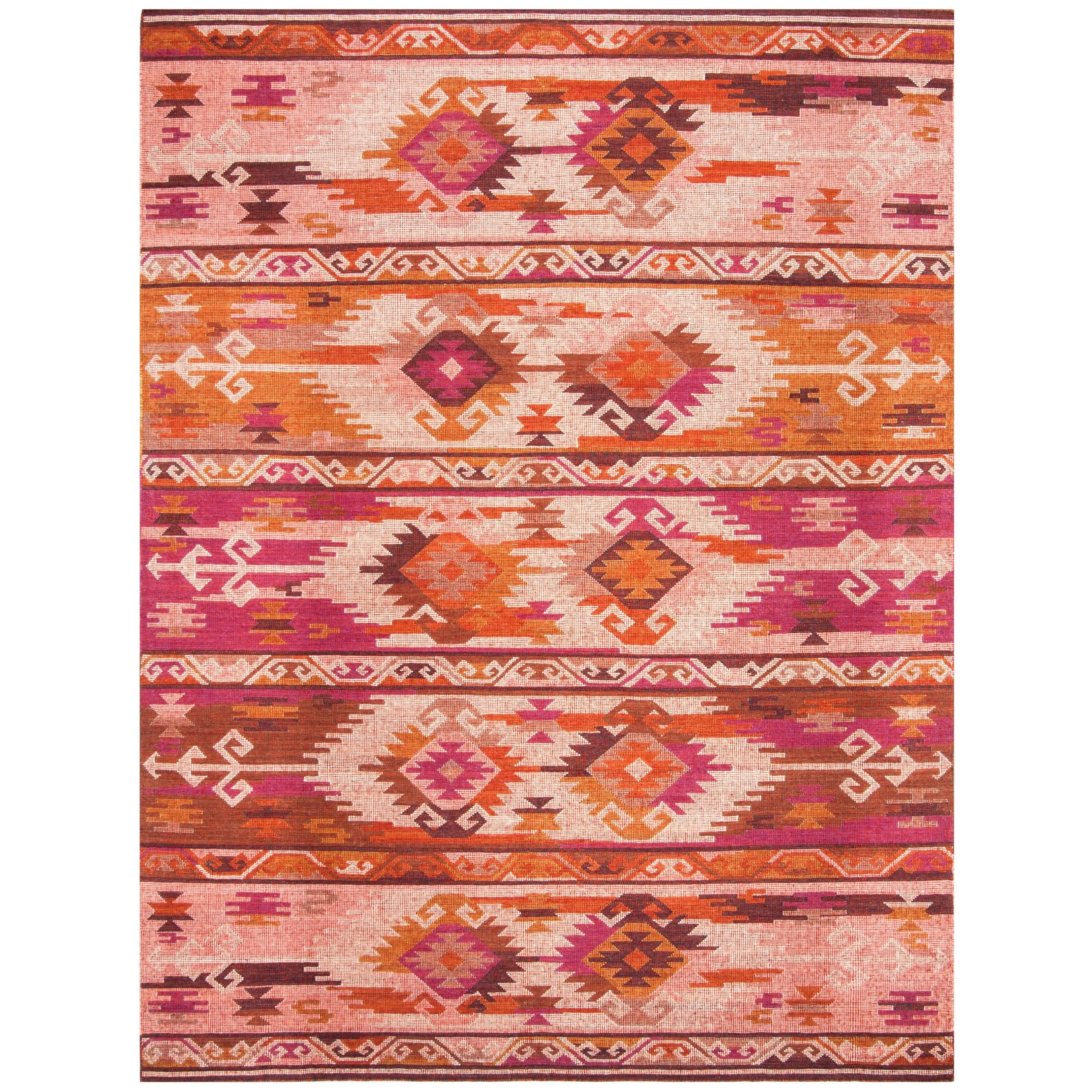 SAFAVIEH Handmade Canyon Cristieana Boho Tribal Wool Rug