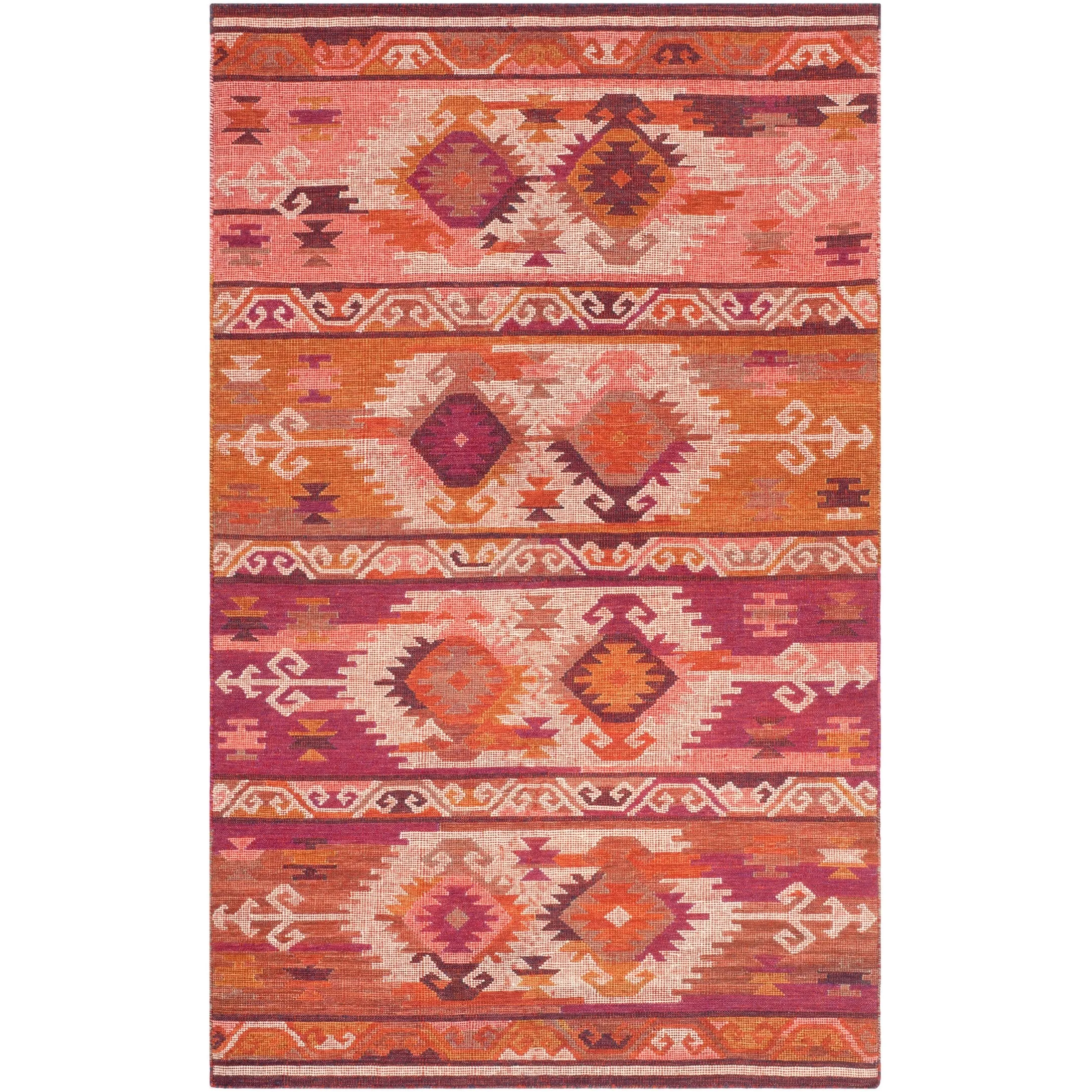 SAFAVIEH Handmade Canyon Cristieana Boho Tribal Wool Rug