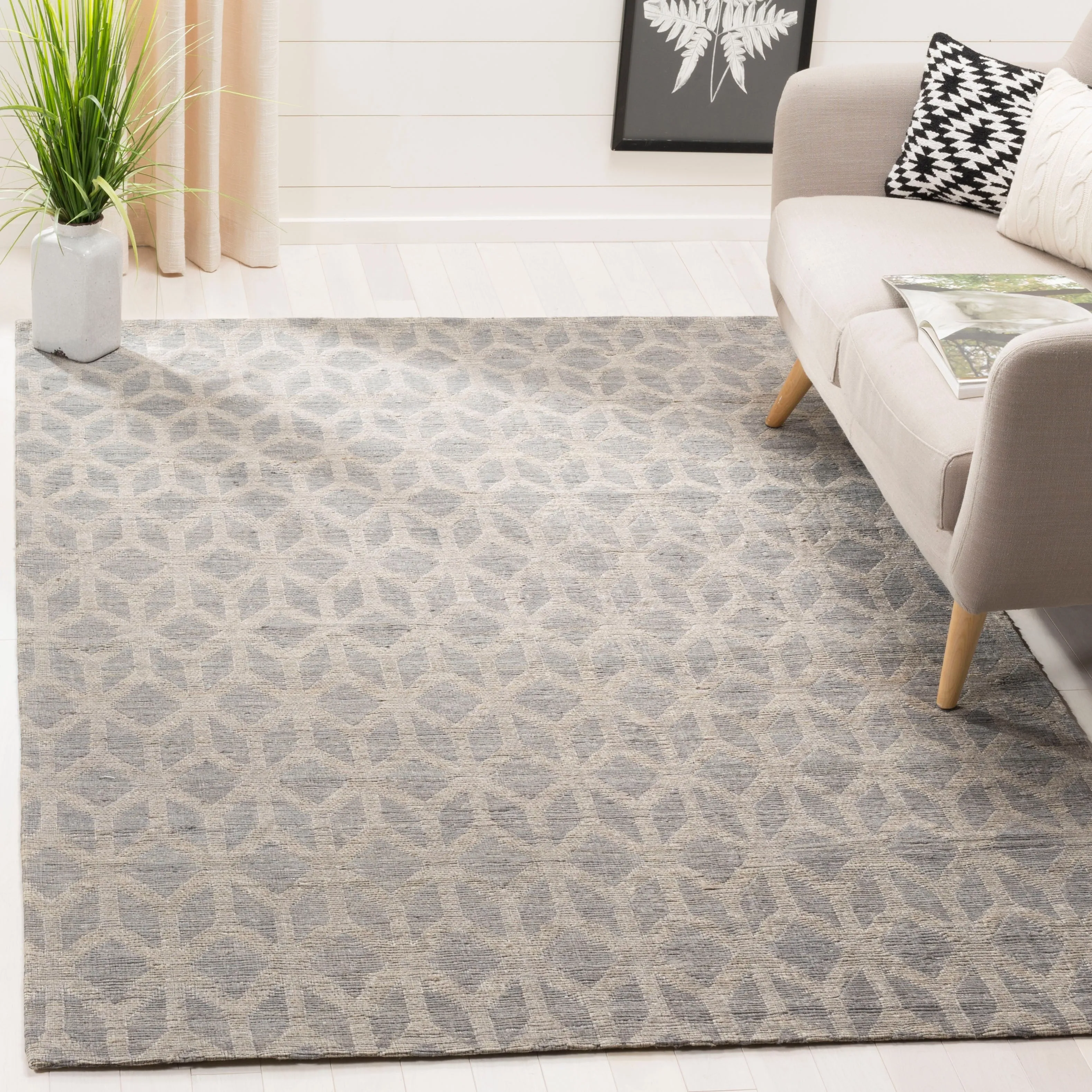 SAFAVIEH Handmade Cape Cod Zahava Coastal Jute Area Rug