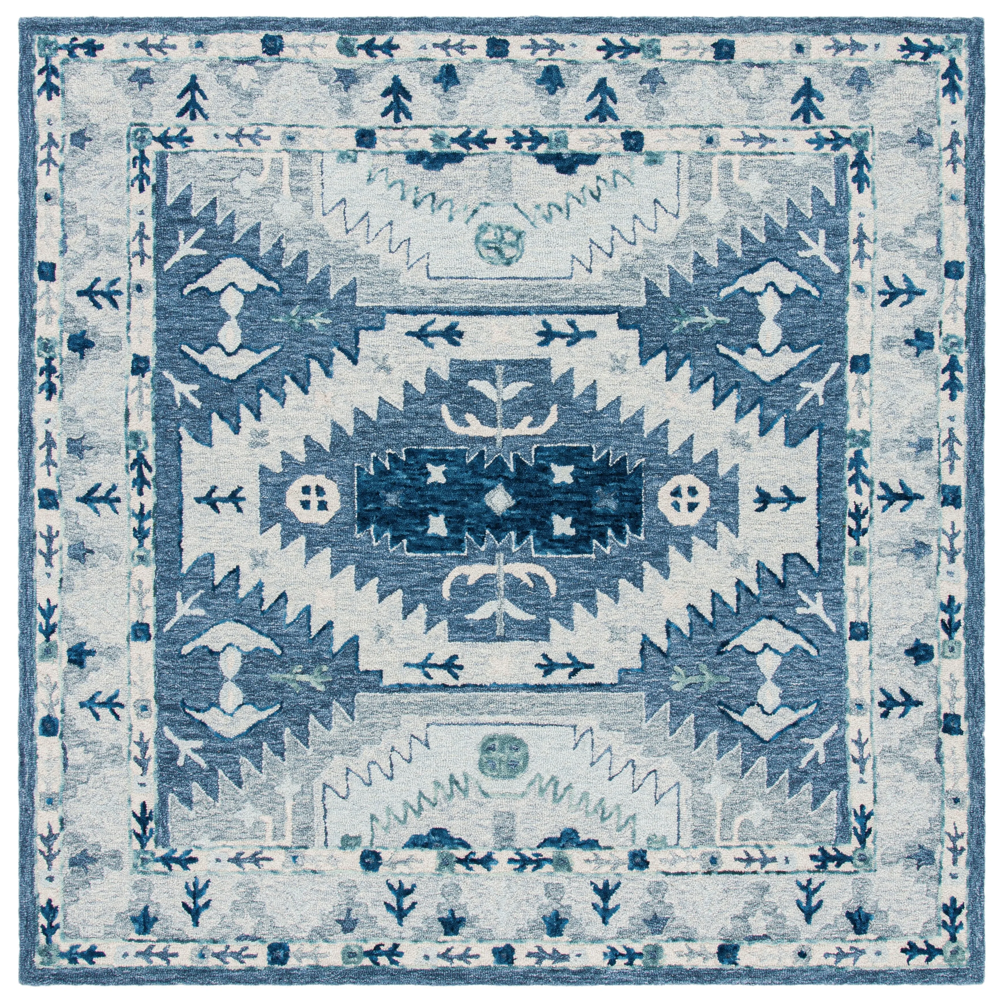SAFAVIEH Handmade Capri Fionnula Contemporary Wool Rug