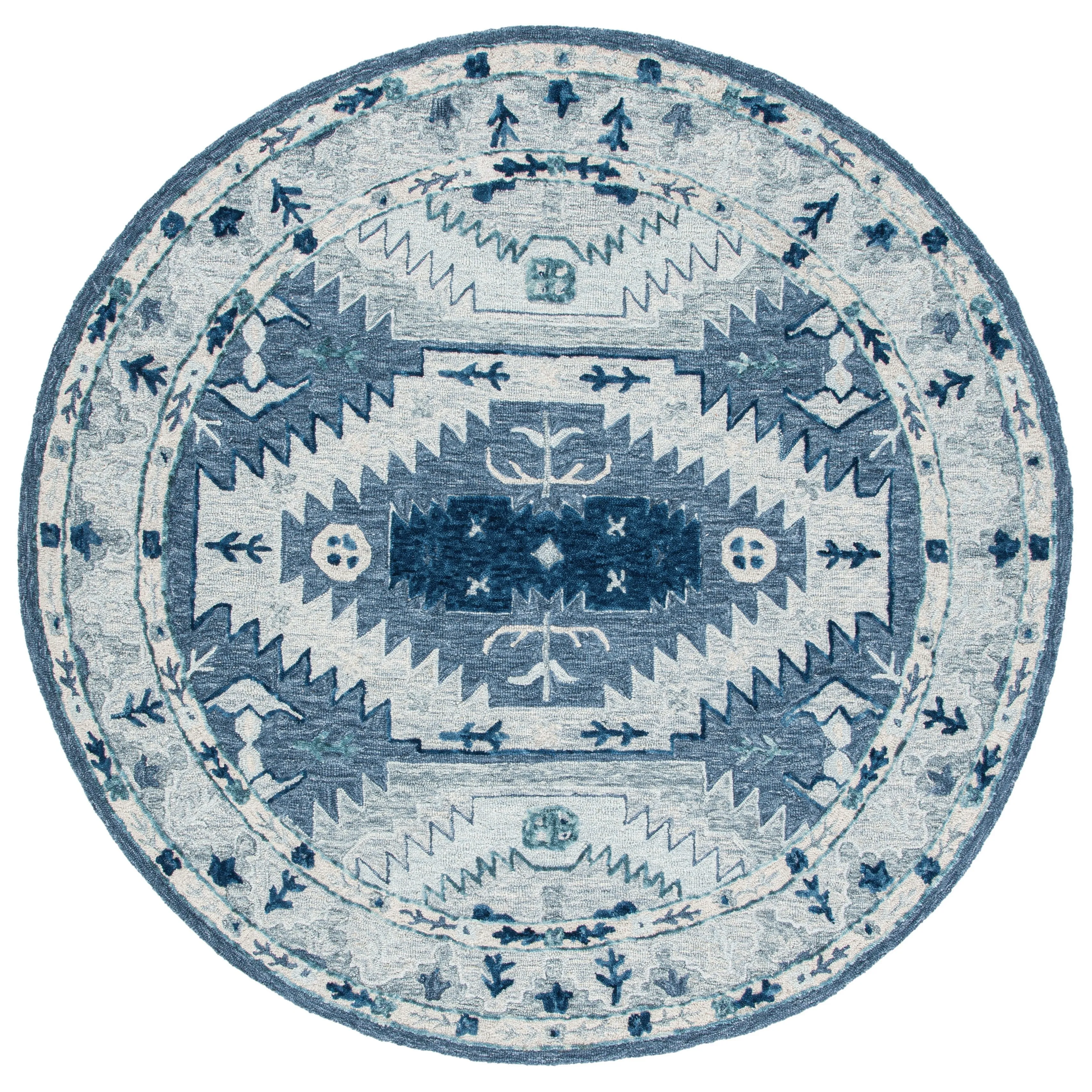SAFAVIEH Handmade Capri Fionnula Contemporary Wool Rug