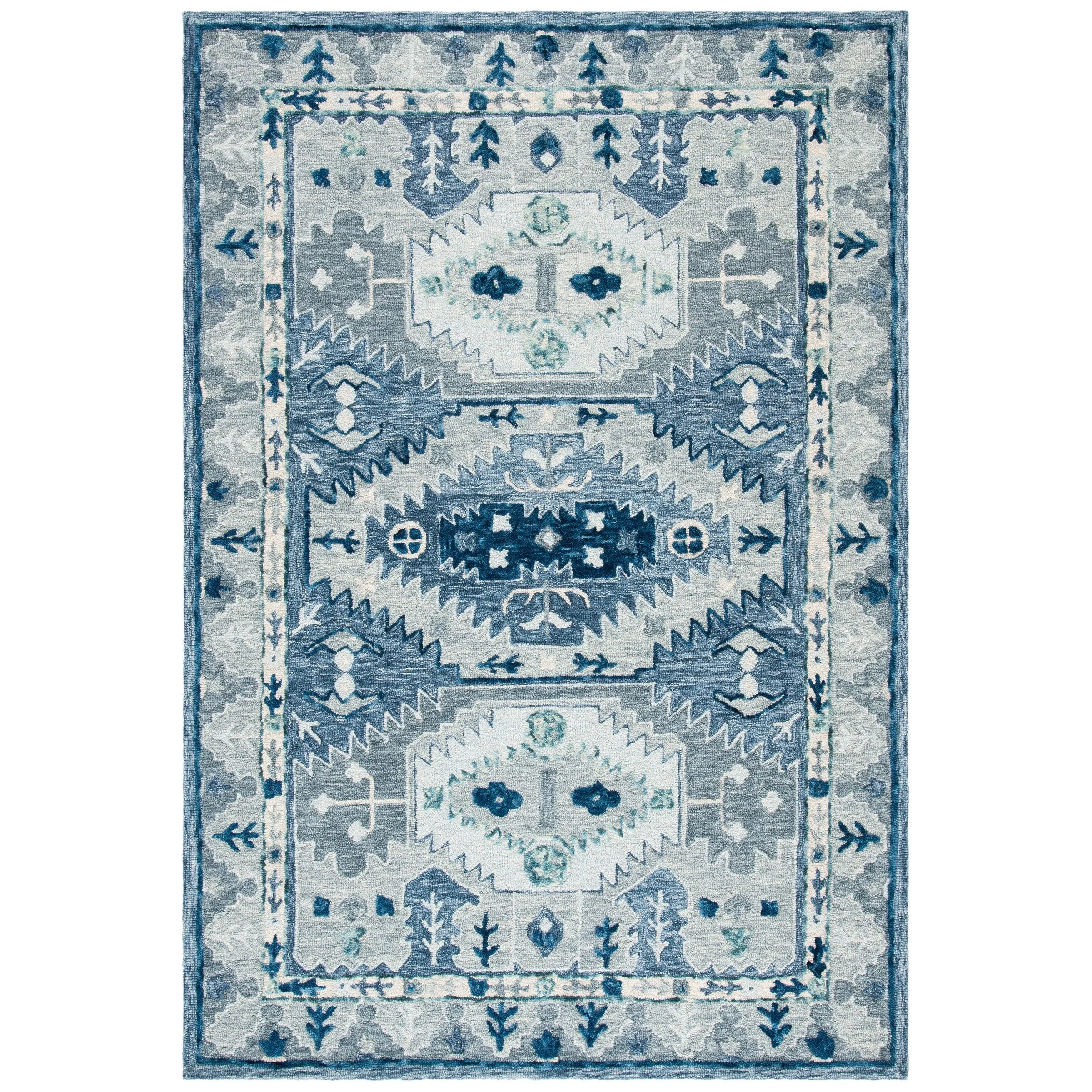 SAFAVIEH Handmade Capri Fionnula Contemporary Wool Rug