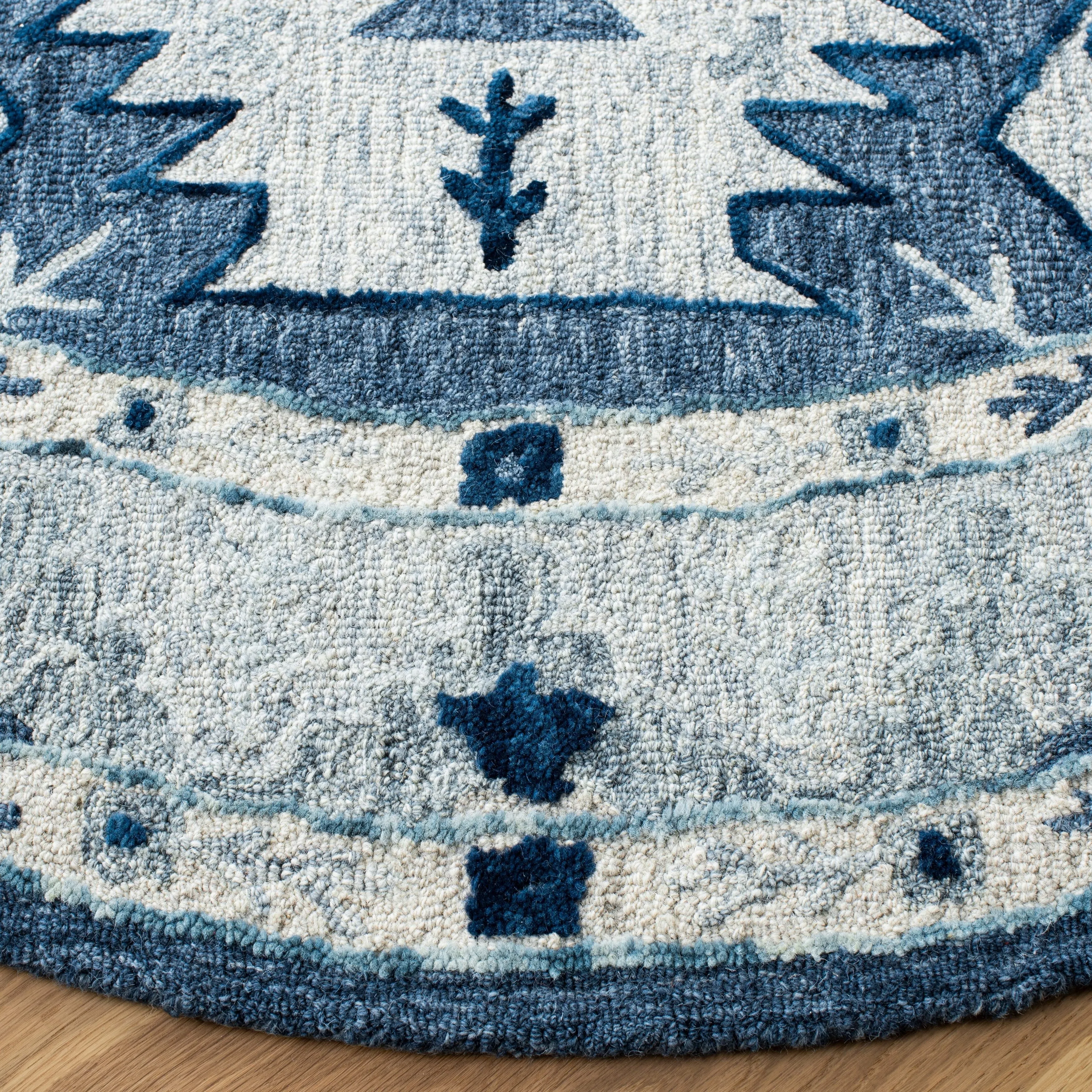 SAFAVIEH Handmade Capri Fionnula Contemporary Wool Rug