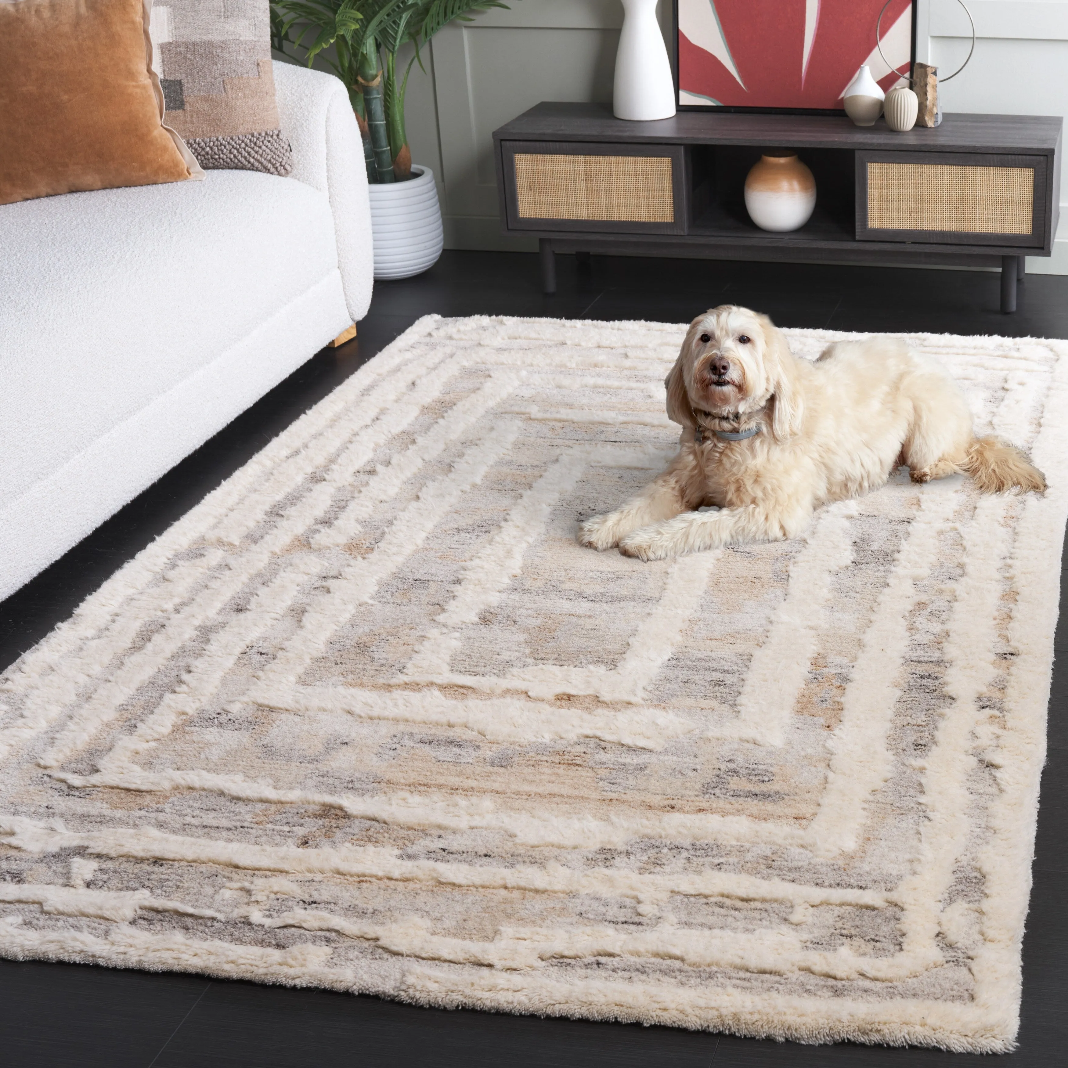 SAFAVIEH Handmade Casablanca Zilha Wool Rug
