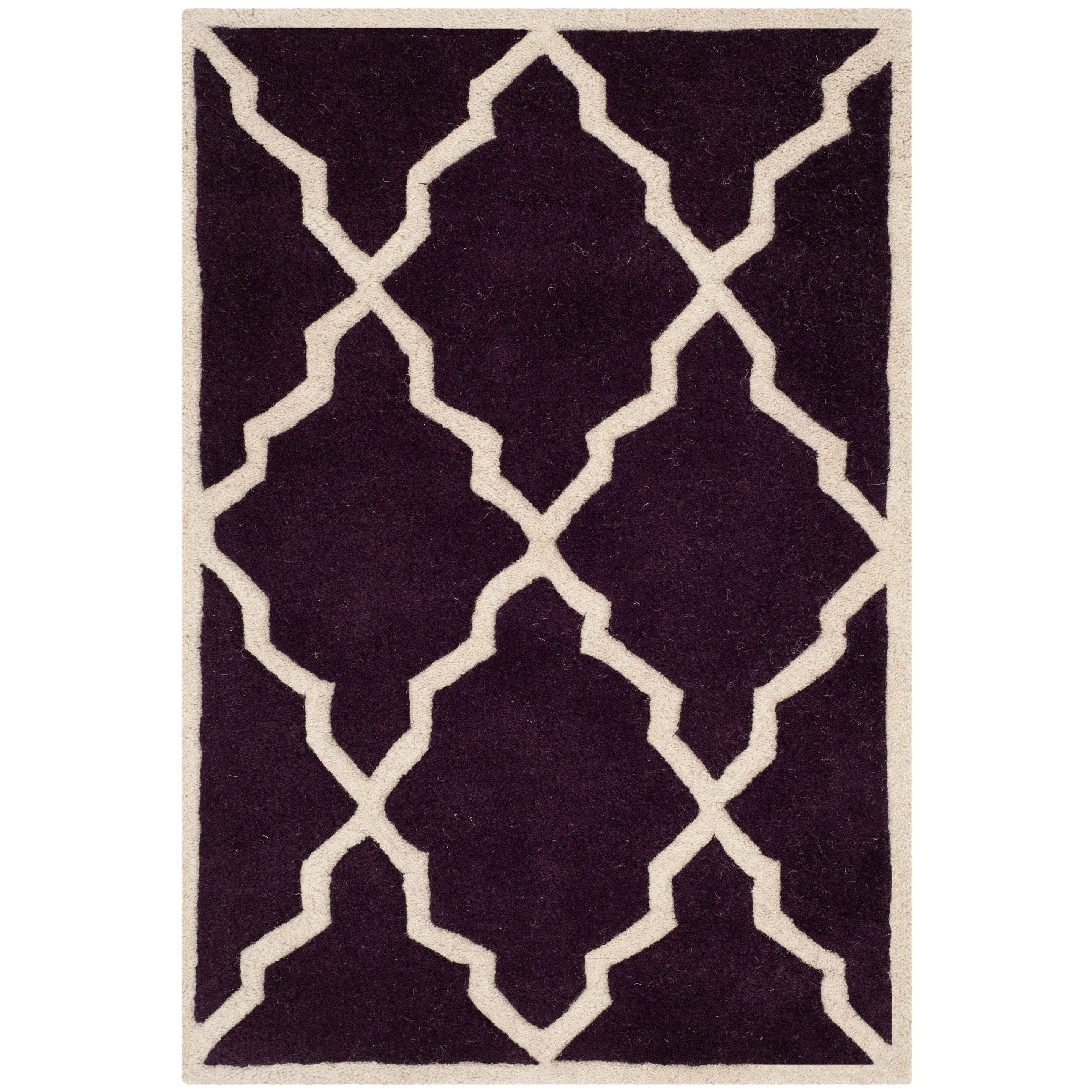 SAFAVIEH Handmade Chatham Nhuong Modern Moroccan Wool Rug