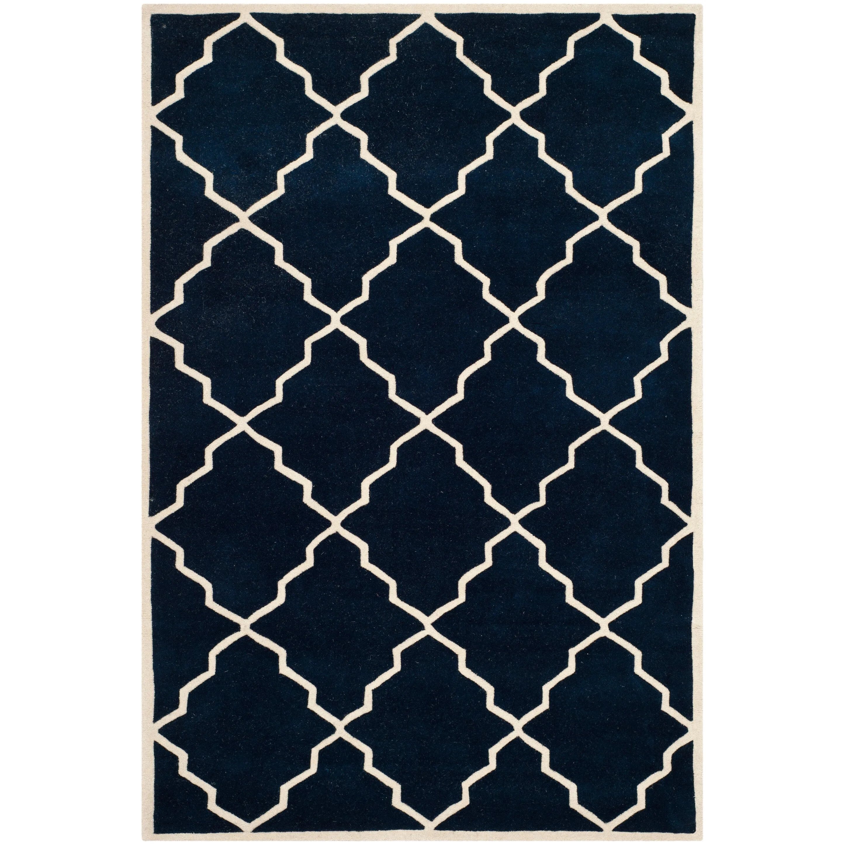 SAFAVIEH Handmade Chatham Nhuong Modern Moroccan Wool Rug
