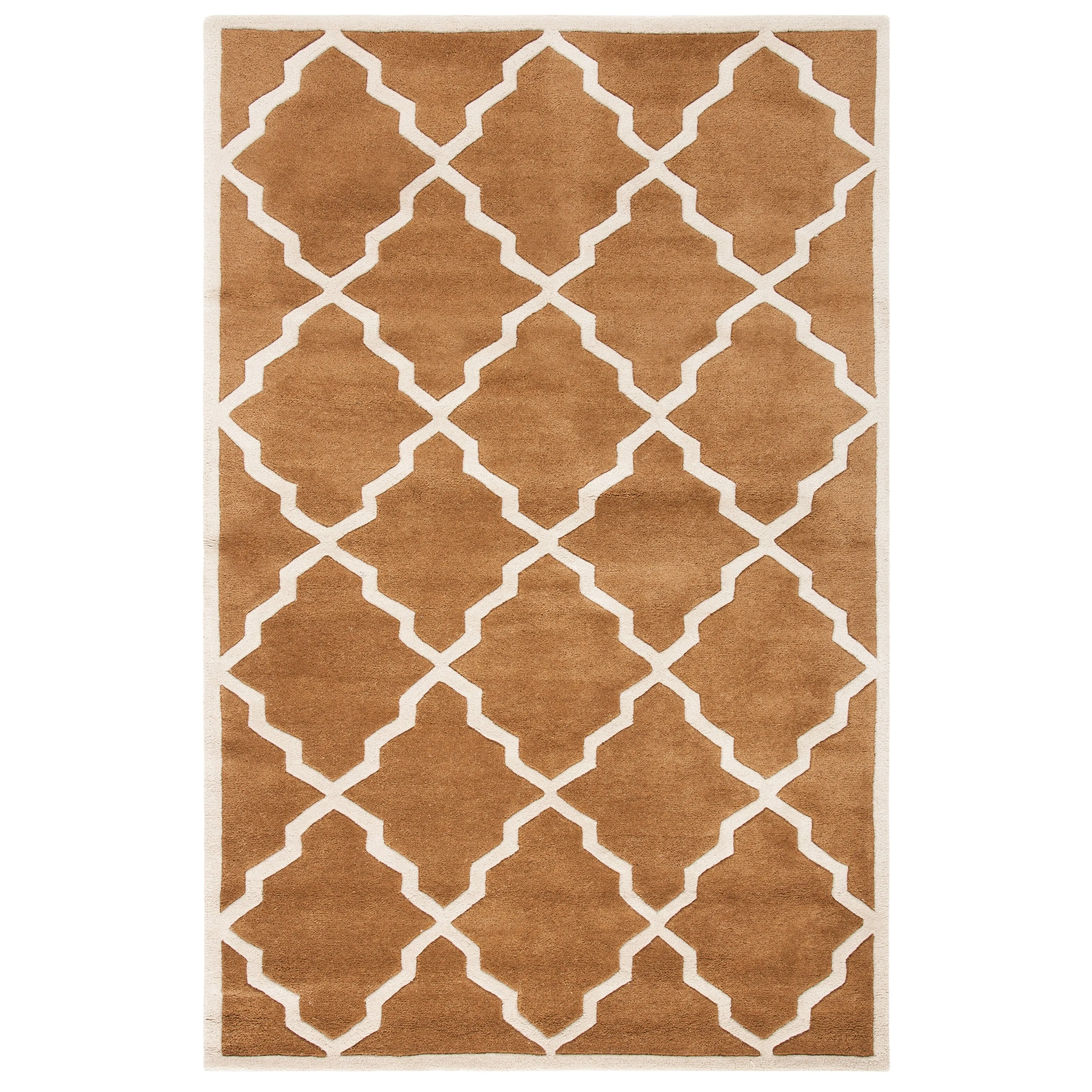 SAFAVIEH Handmade Chatham Nhuong Modern Moroccan Wool Rug