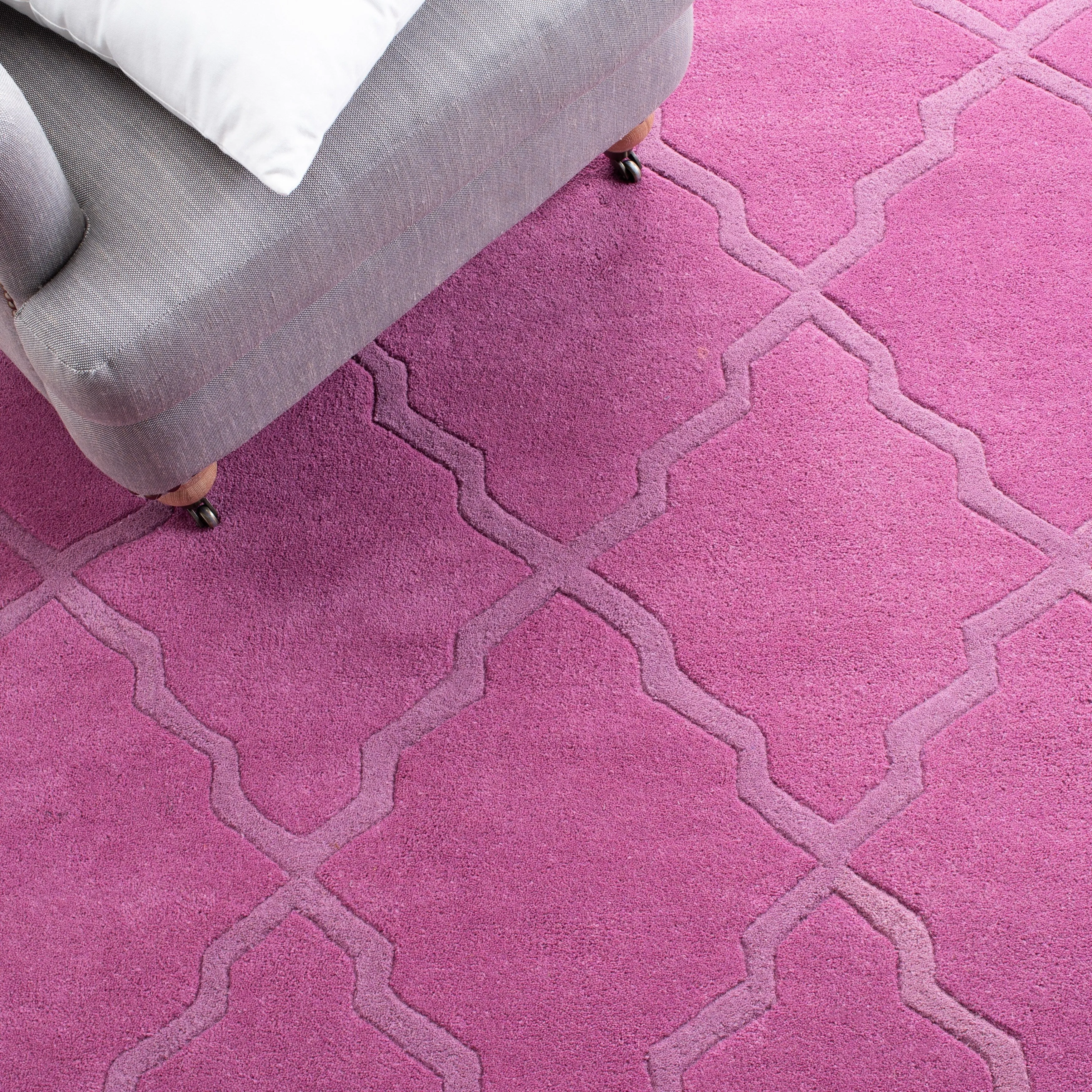SAFAVIEH Handmade Chatham Nhuong Modern Moroccan Wool Rug