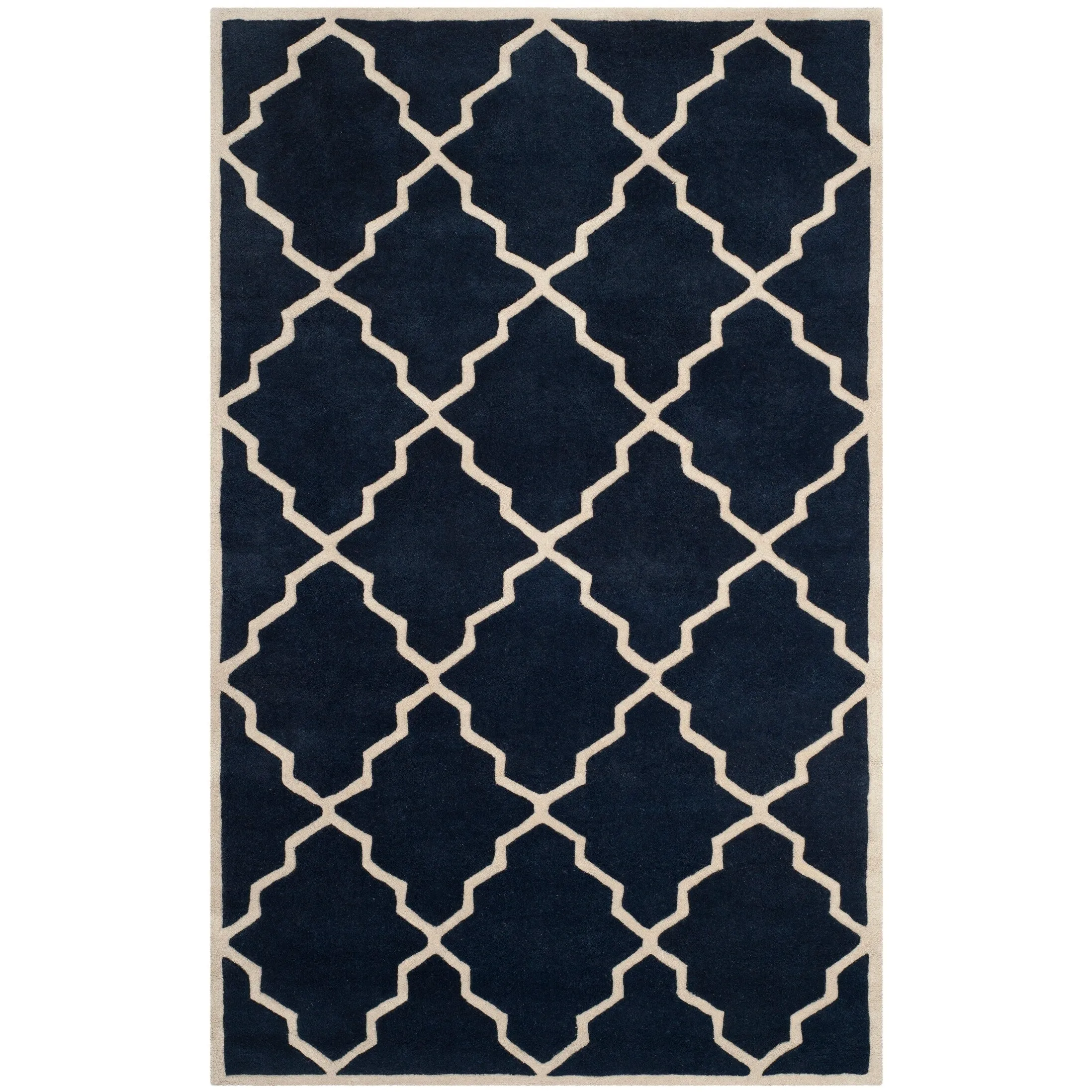 SAFAVIEH Handmade Chatham Nhuong Modern Moroccan Wool Rug