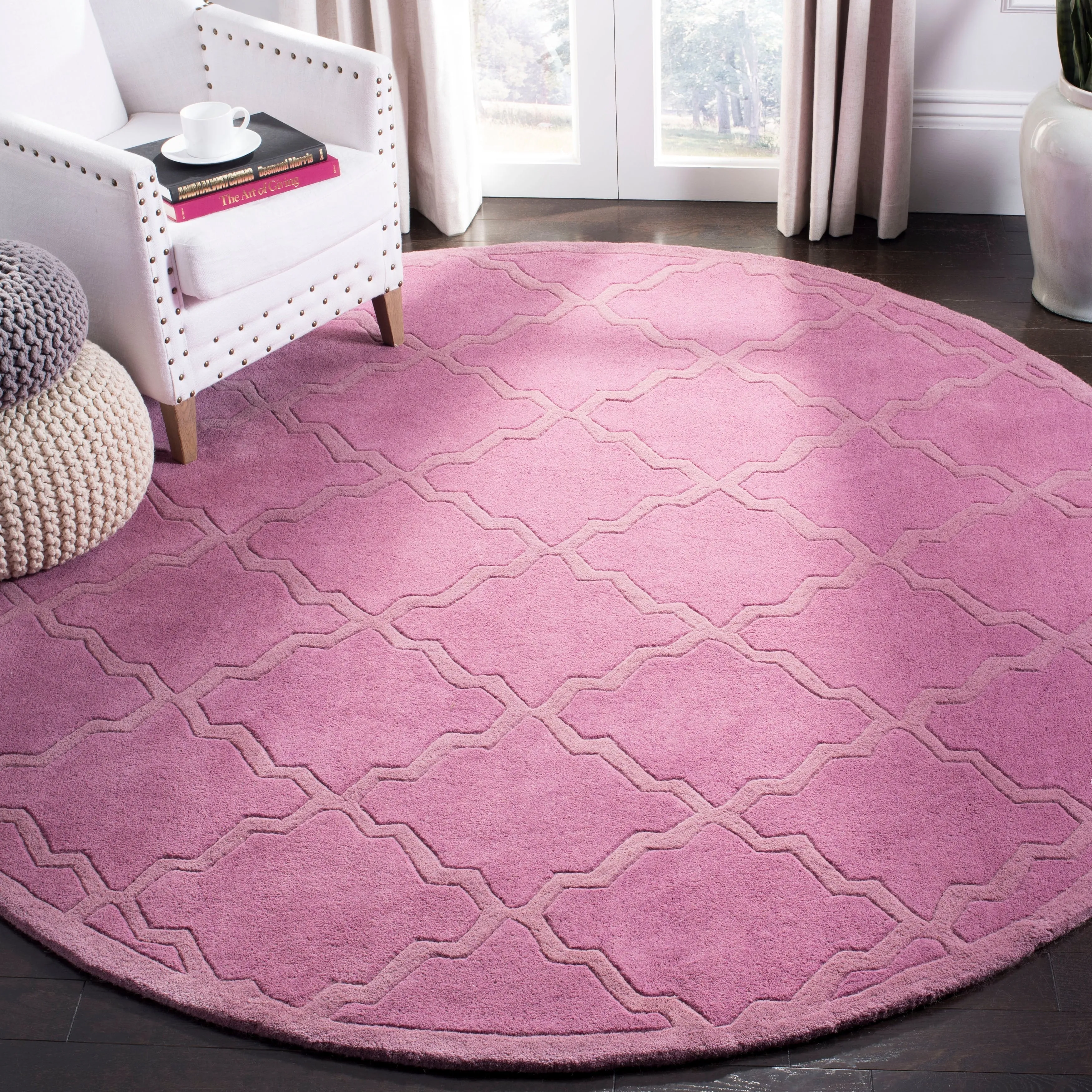 SAFAVIEH Handmade Chatham Nhuong Modern Moroccan Wool Rug